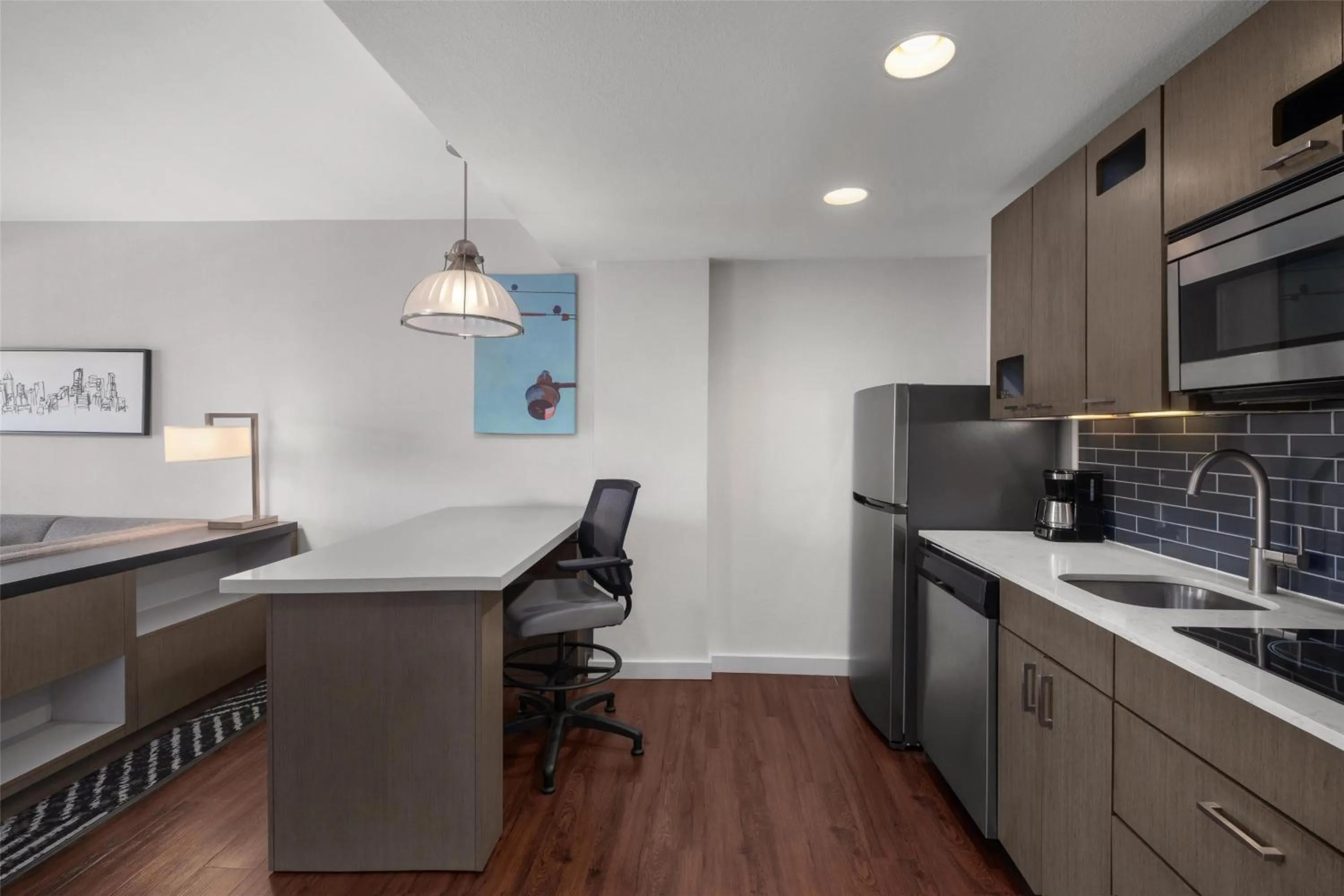 Bedroom in Hyatt House Emeryville