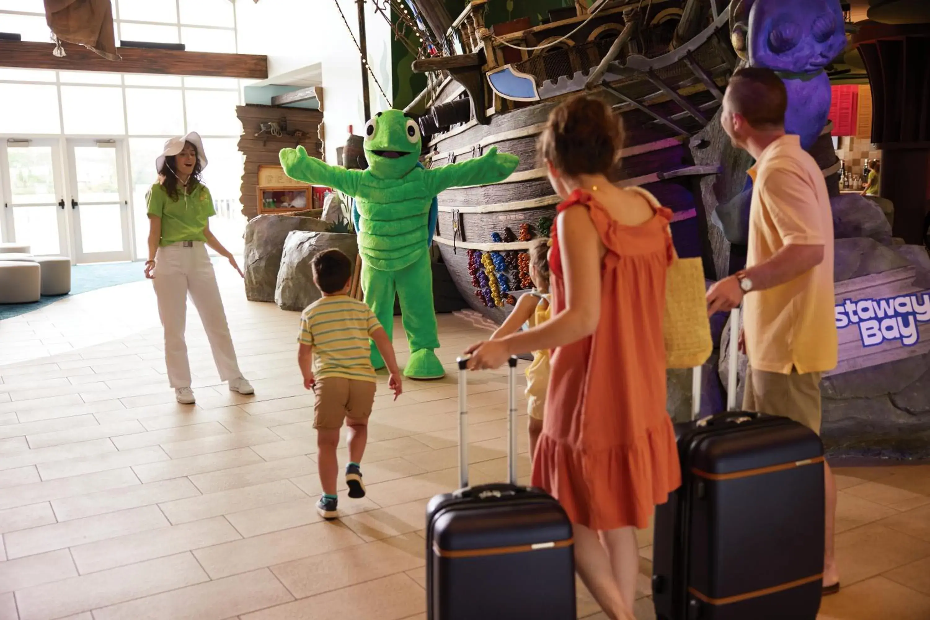 Lobby or reception in Castaway Bay by Cedar Point Resorts Lobby or reception in Castaway Bay by Cedar Point Resorts