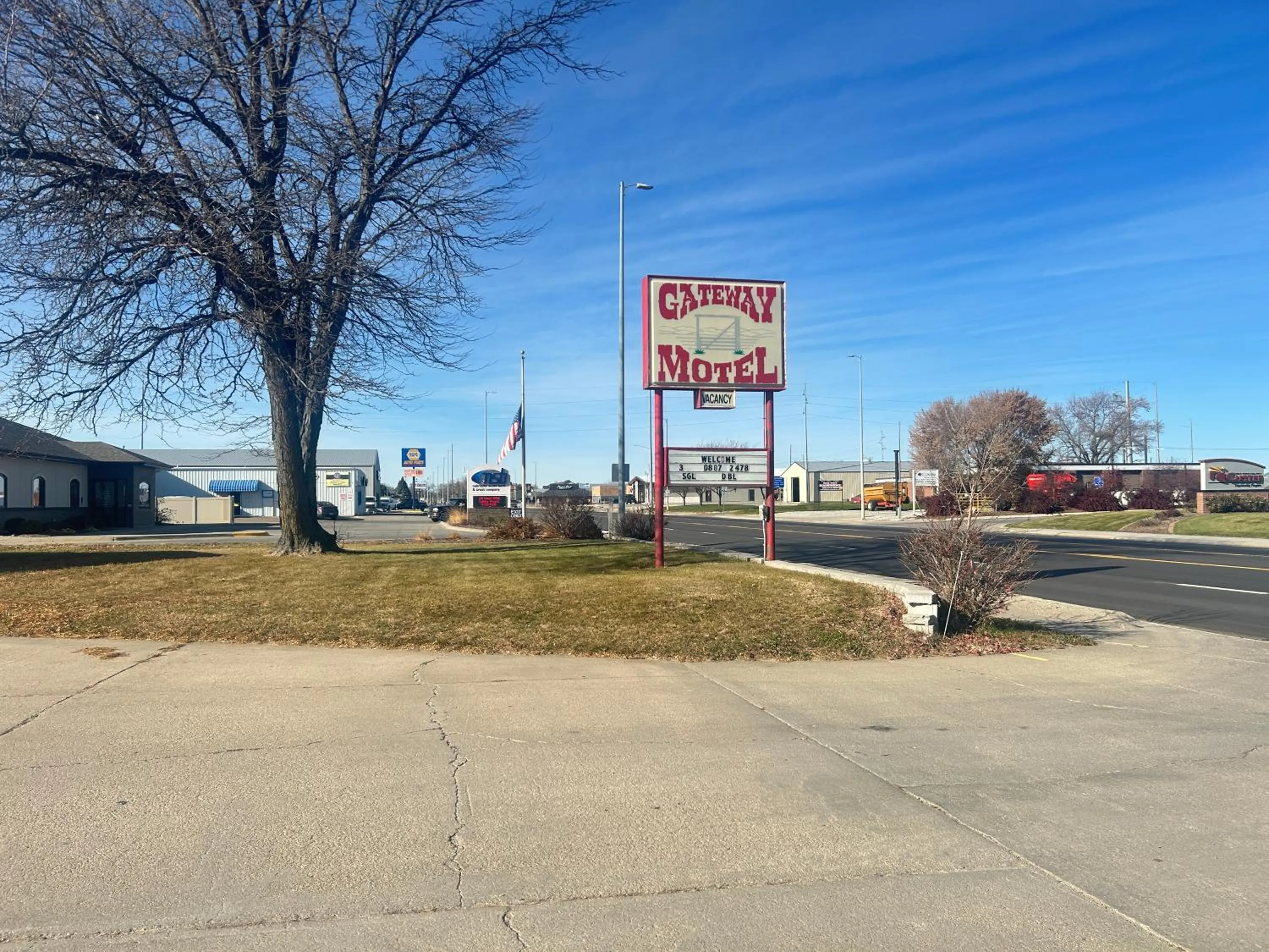 Facade/entrance in Gateaway Motel Broken Bow NE