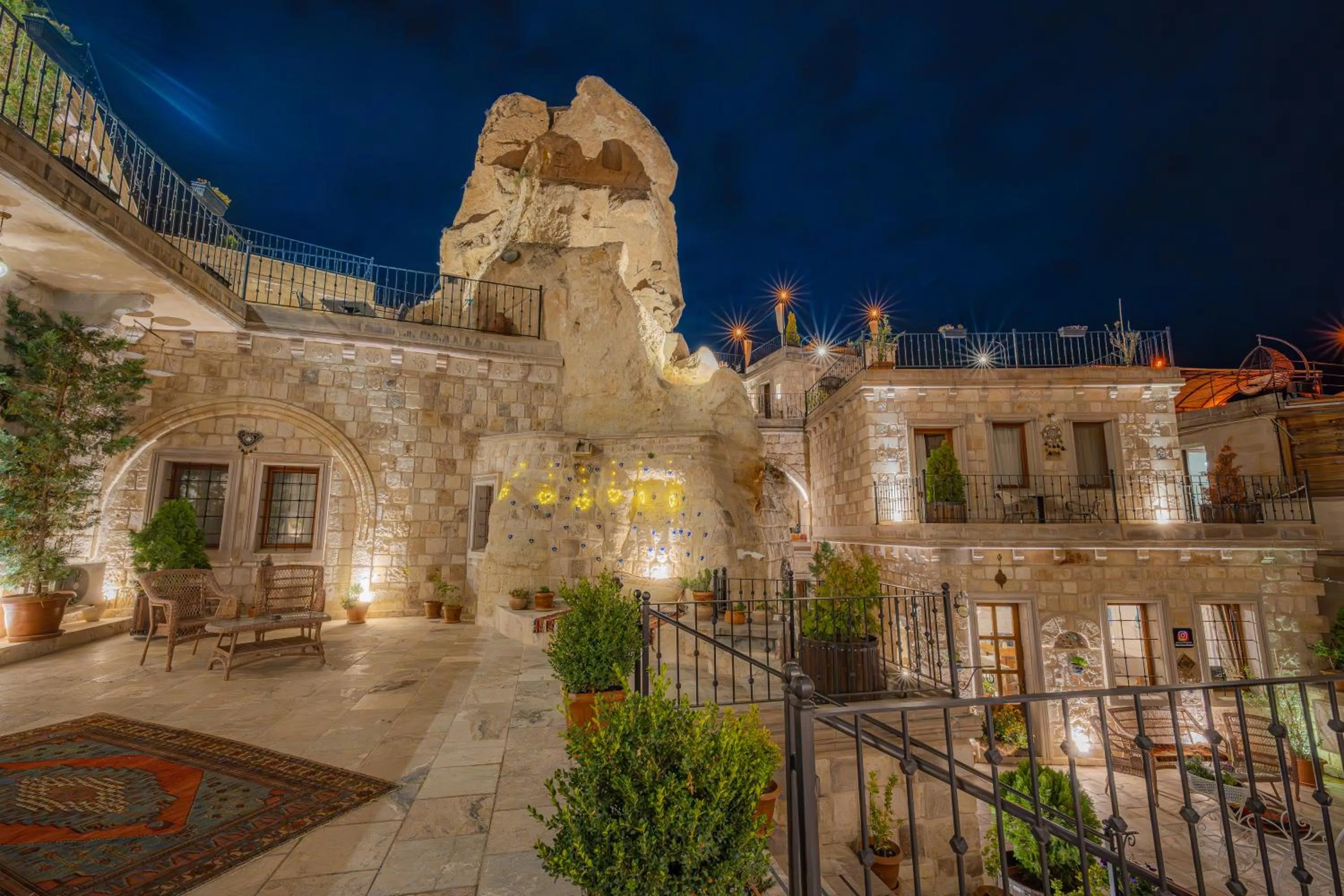 Property building in Zara Cave Hotel