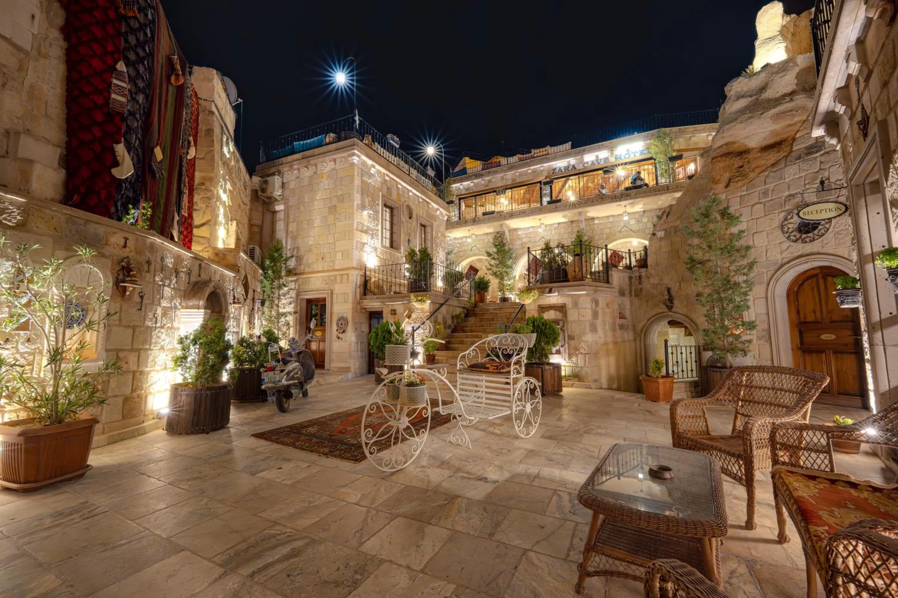 Property building in Zara Cave Hotel