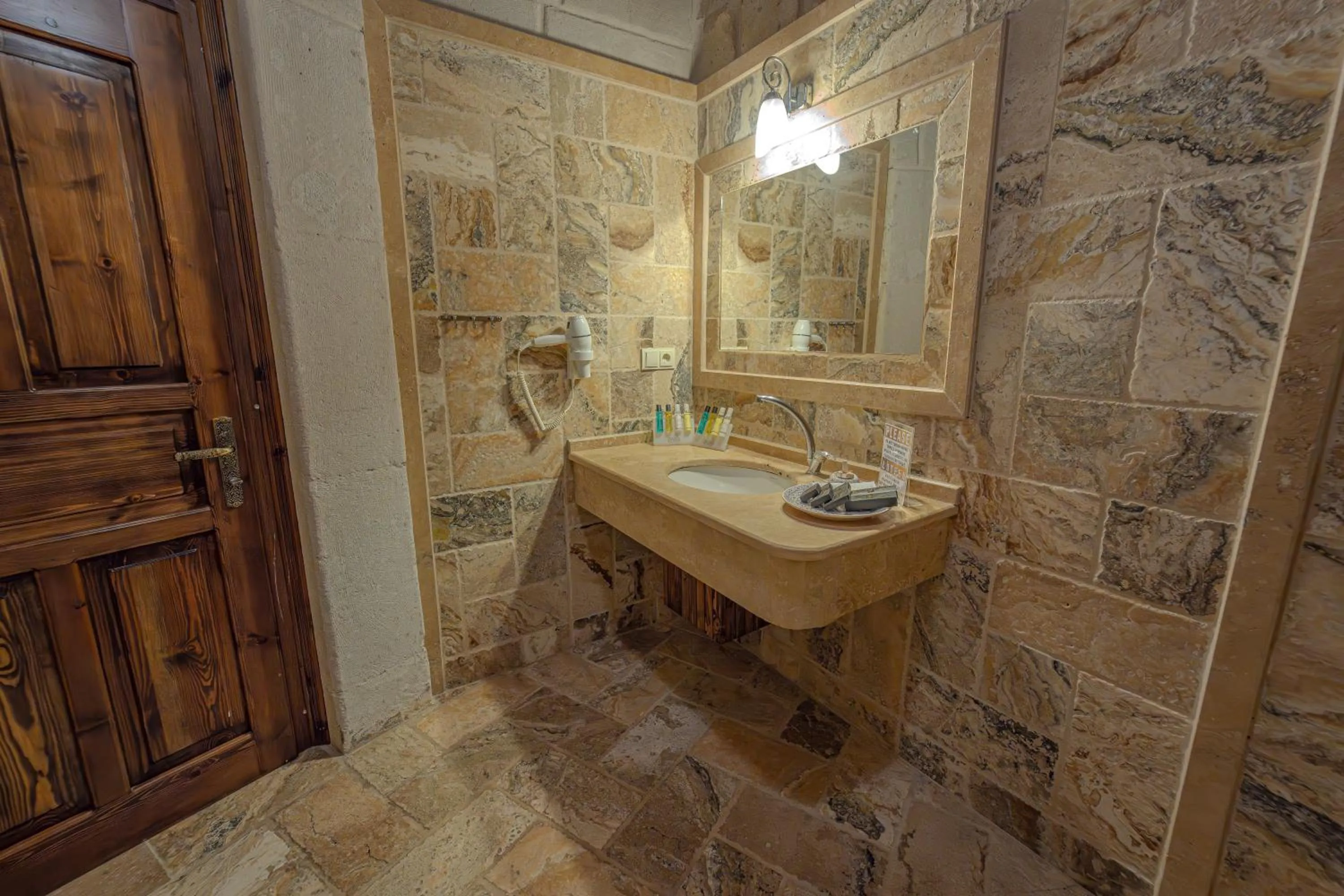 Bathroom in Zara Cave Hotel
