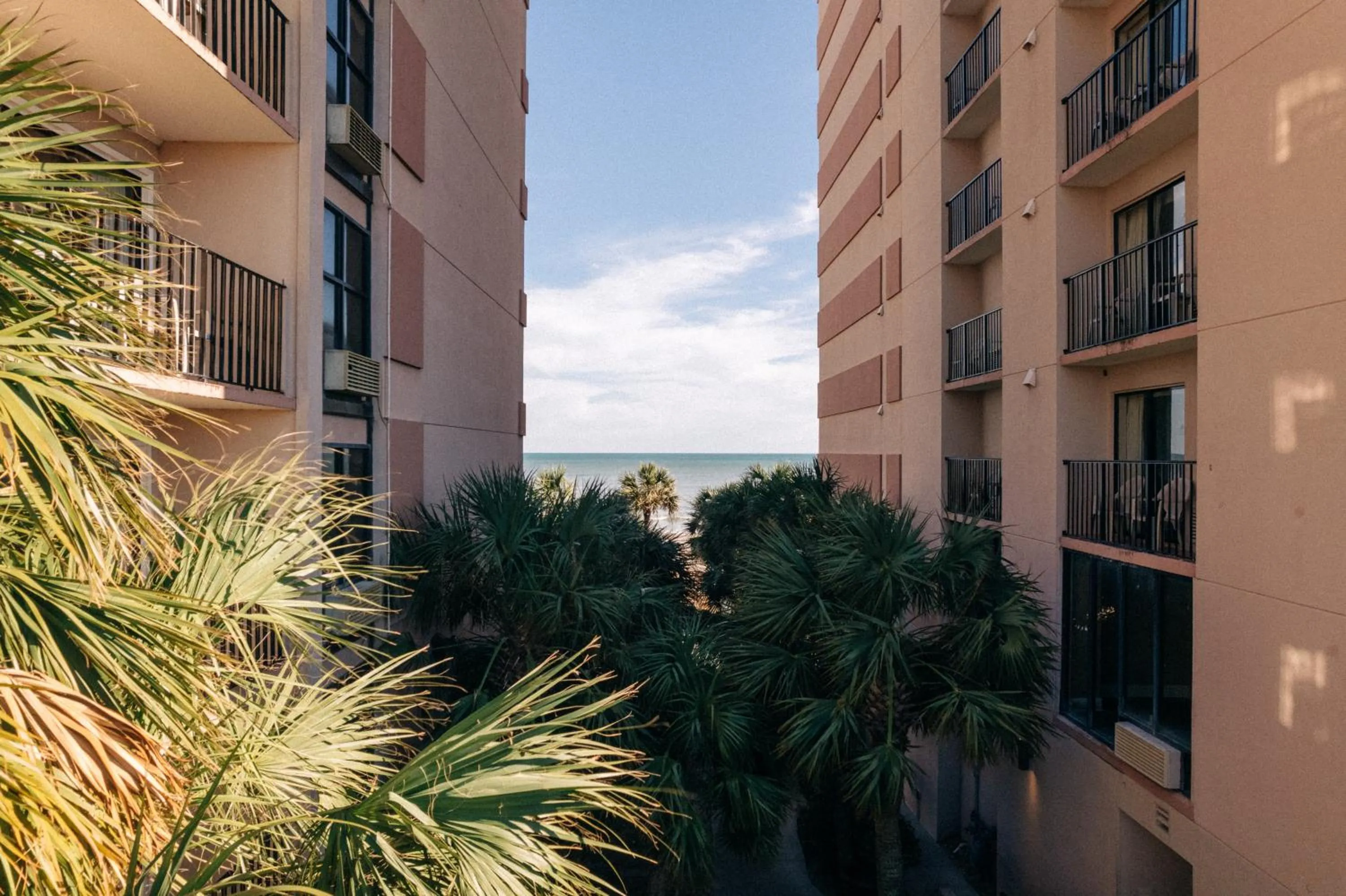 Property building in Sandcastle Oceanfront Resort at the Pavilion