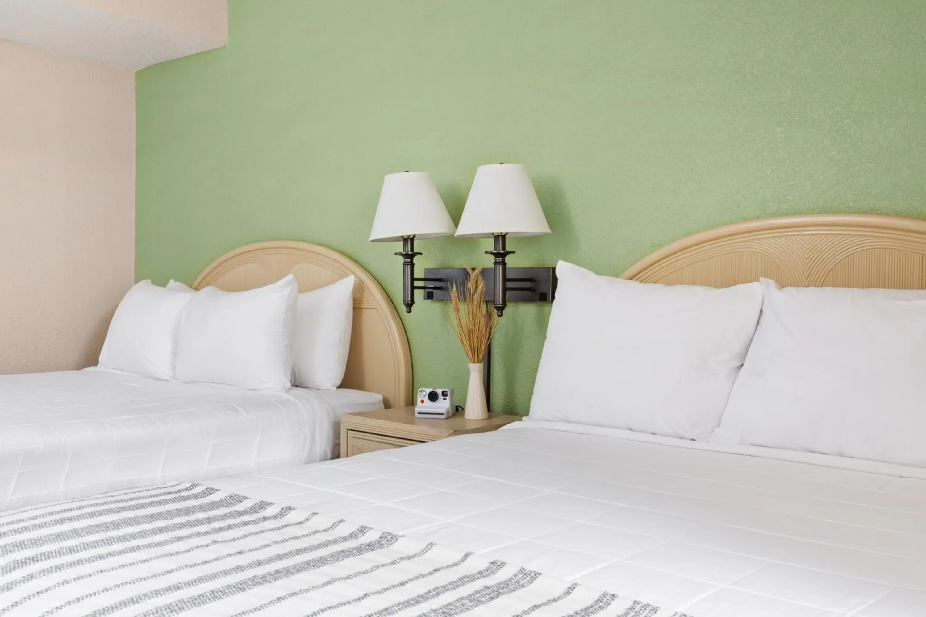 Bedroom in Sandcastle Oceanfront Resort at the Pavilion Bedroom in Sandcastle Oceanfront Resort at the Pavilion