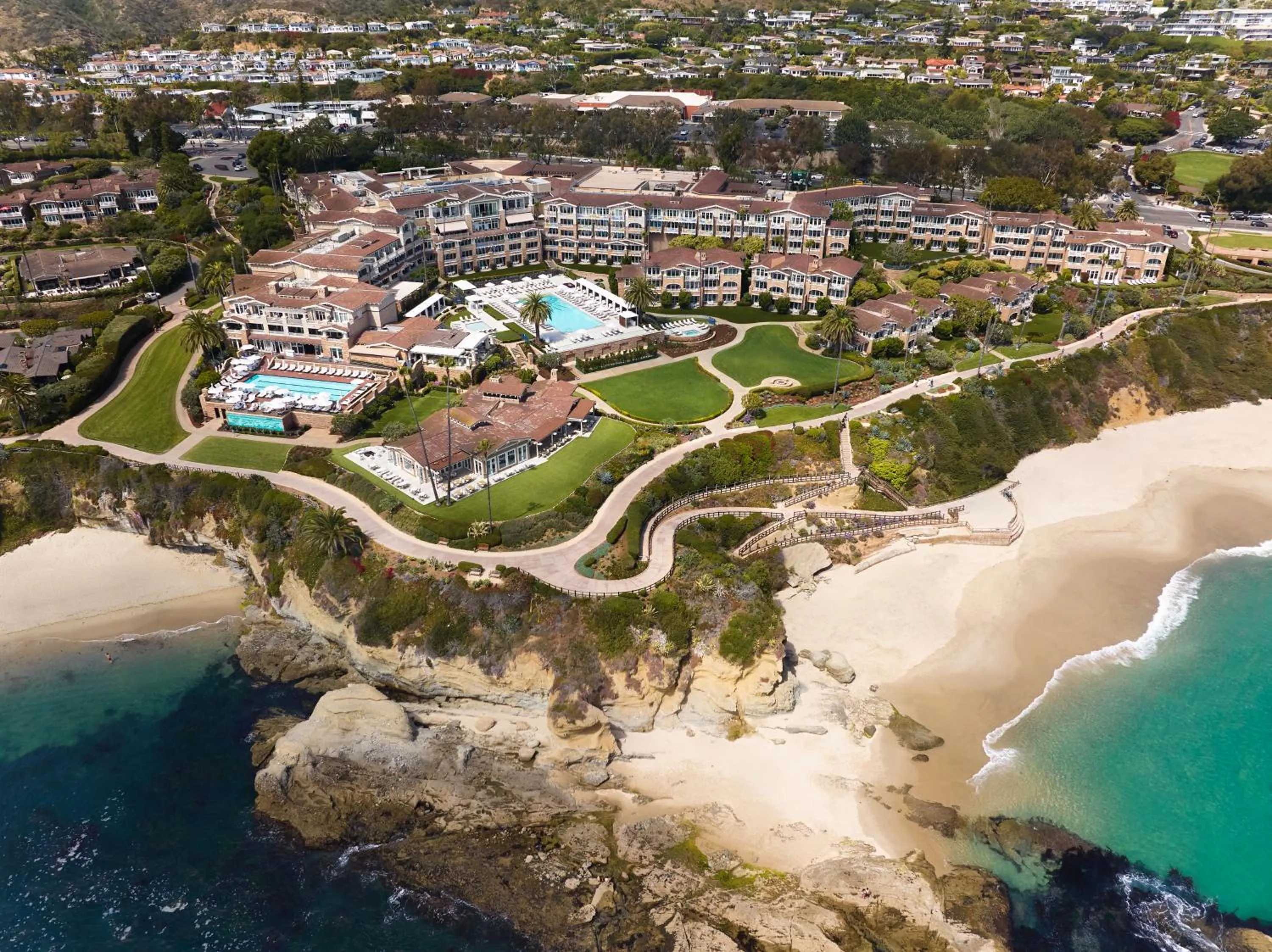 Bird's eye view in Montage Laguna Beach
