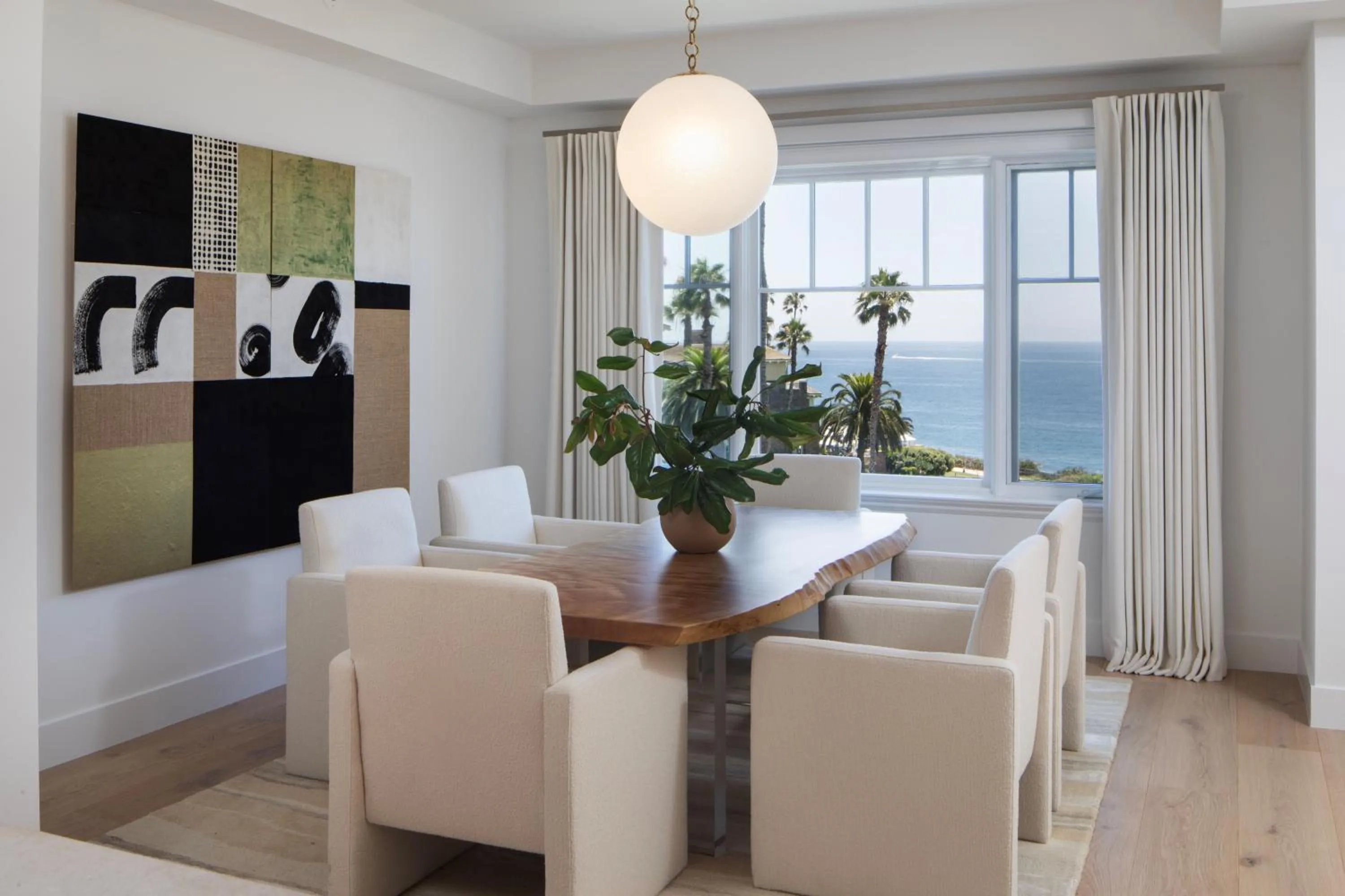 Dining area in Montage Laguna Beach