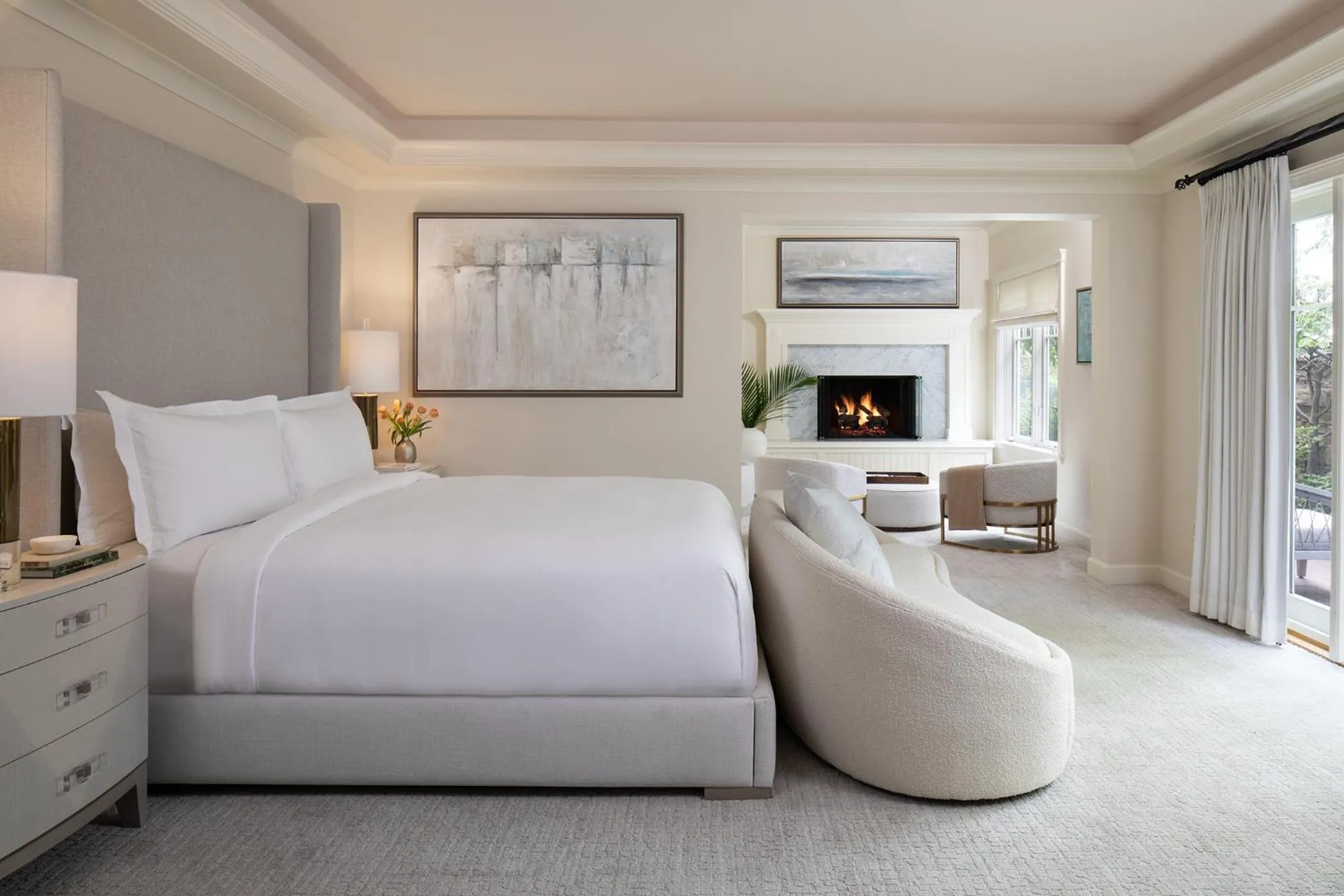 Bedroom, Bed in Montage Laguna Beach