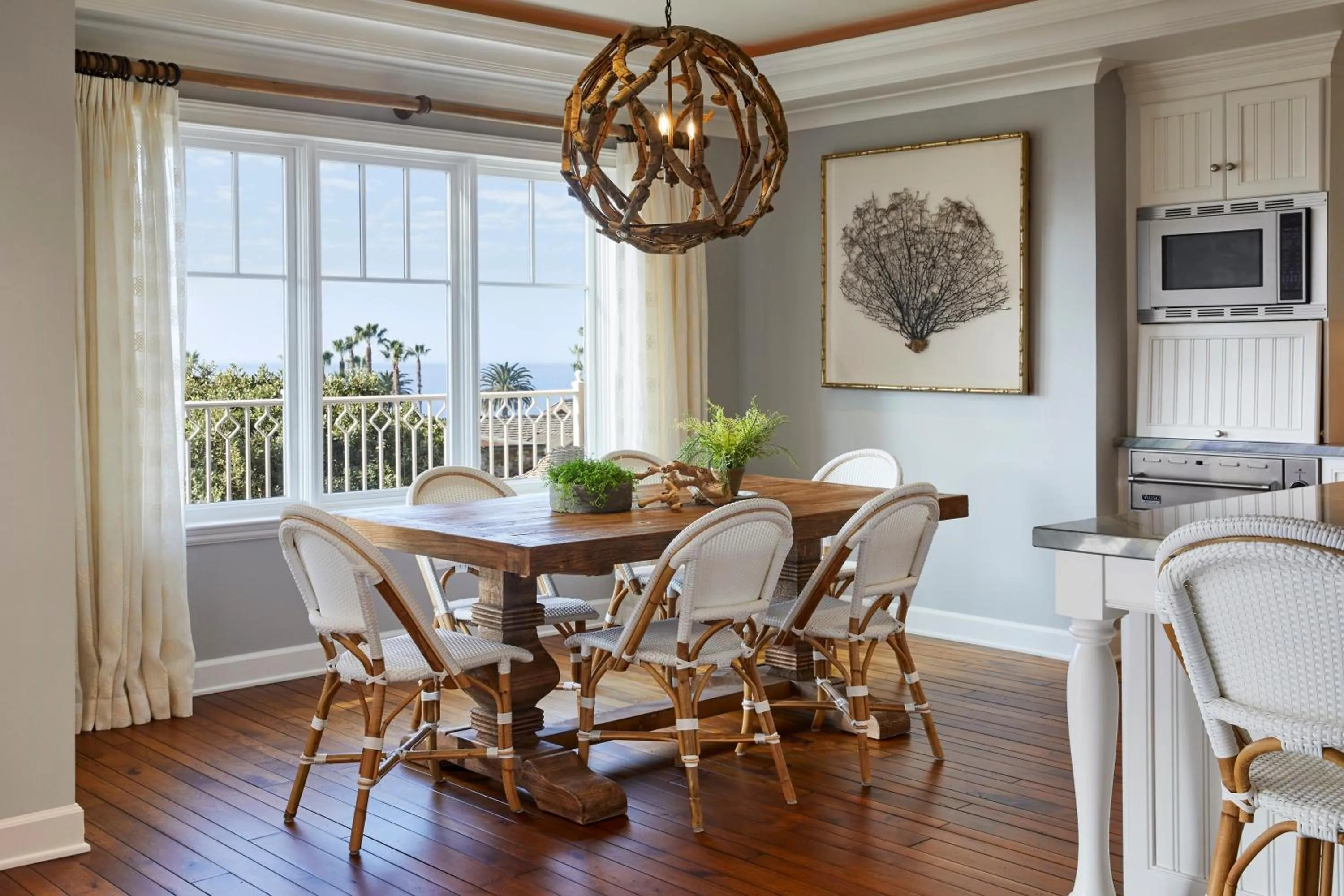 Dining area in Montage Laguna Beach