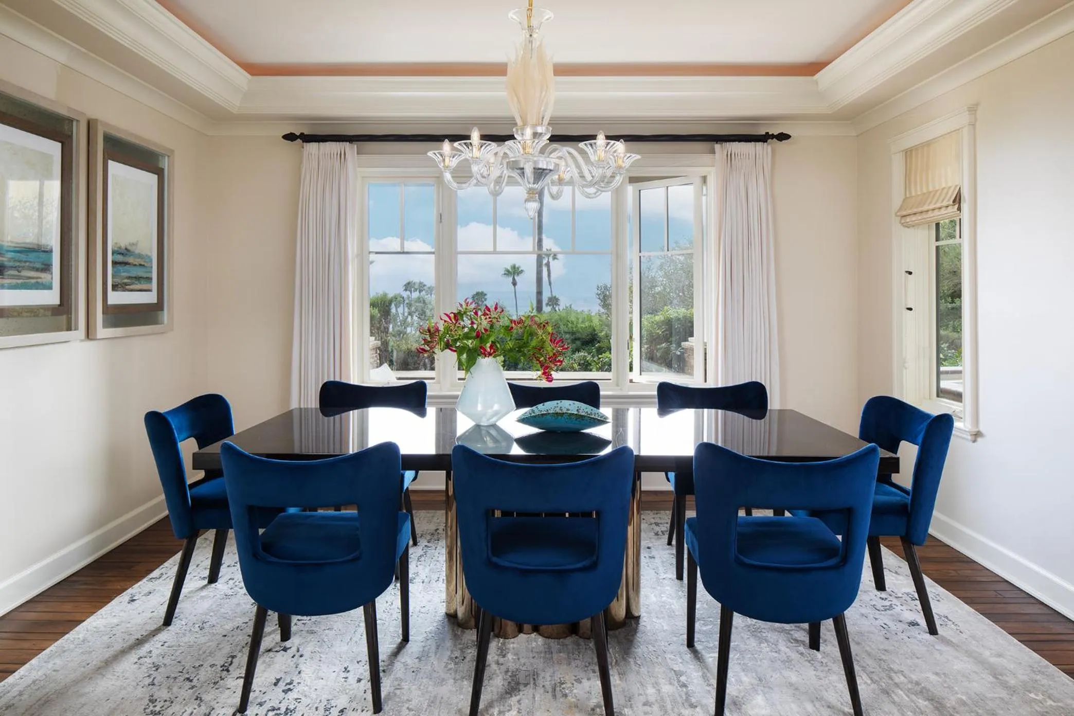 Dining area in Montage Laguna Beach