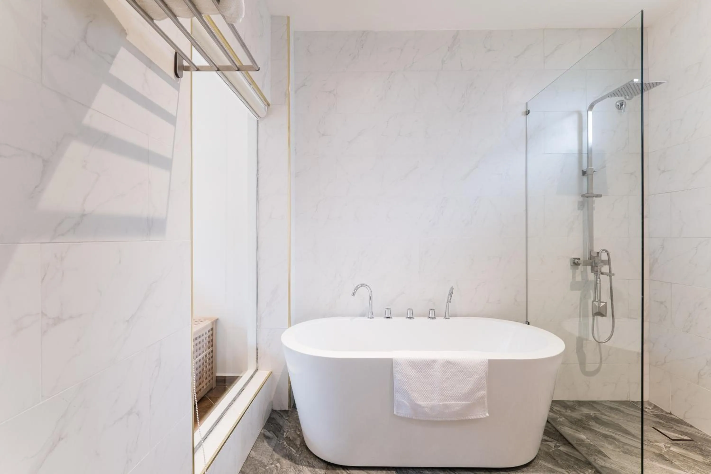 Shower in The Rubber Escape, Melaka