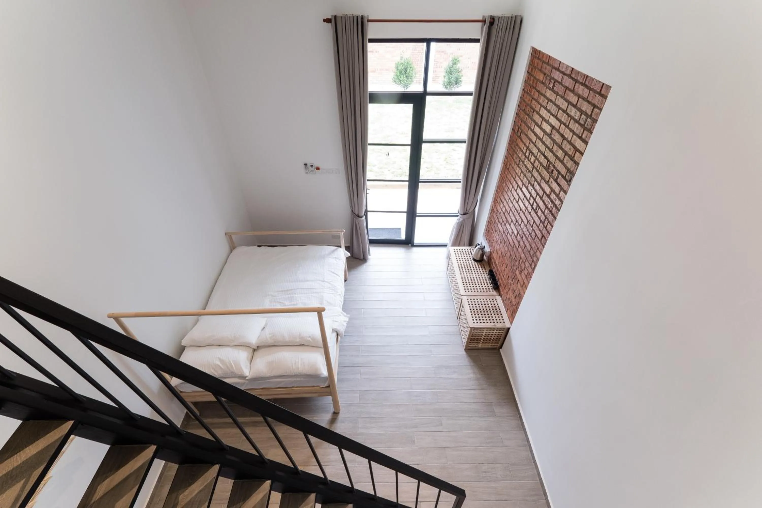 Bed in The Rubber Escape, Melaka