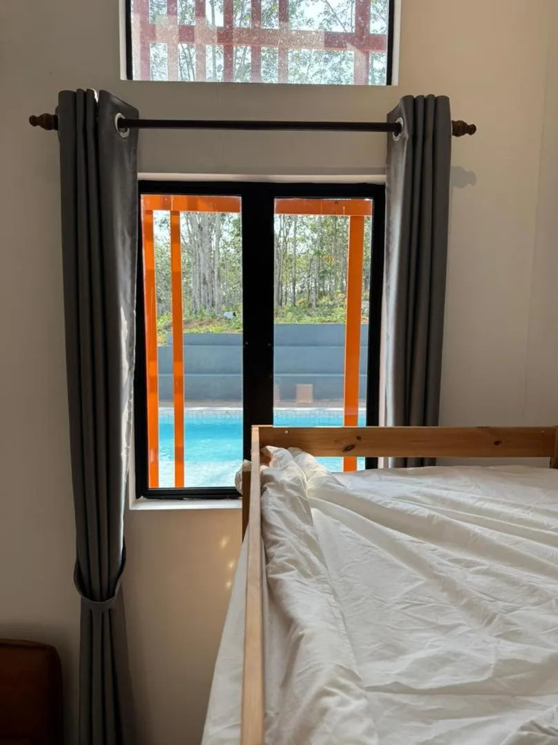 Bed in The Rubber Escape, Melaka