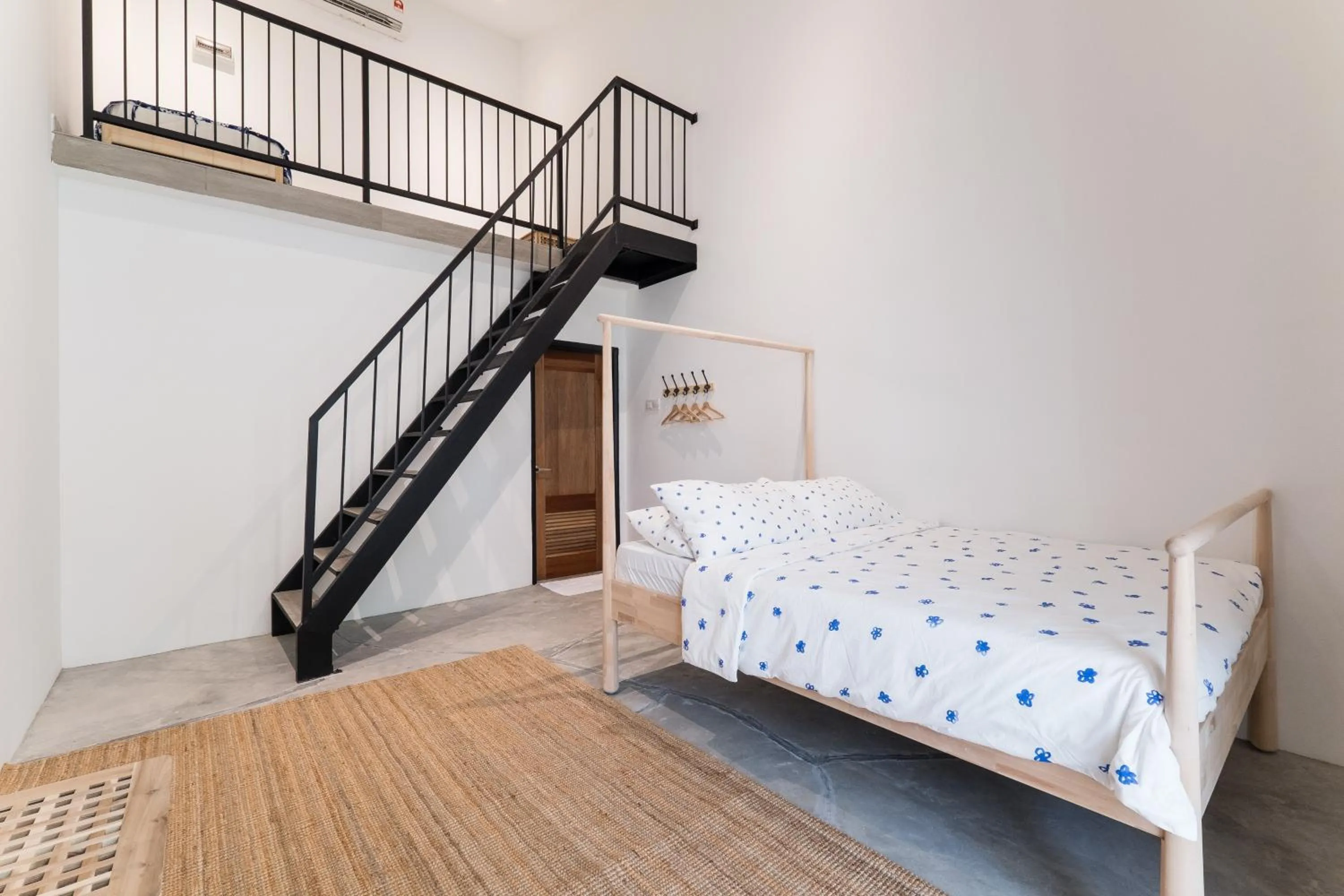 Bed in The Rubber Escape, Melaka