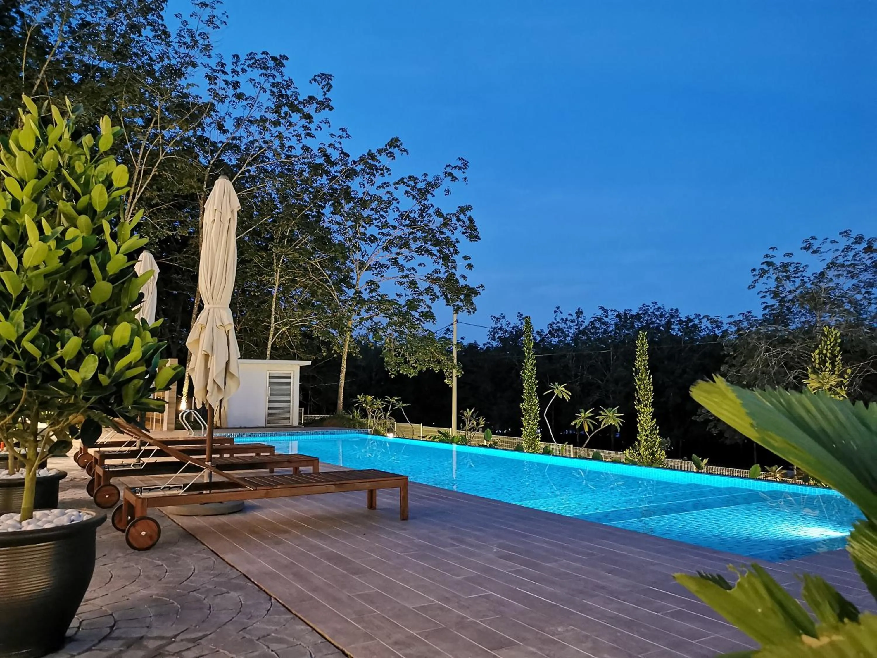 Garden in The Rubber Escape, Melaka