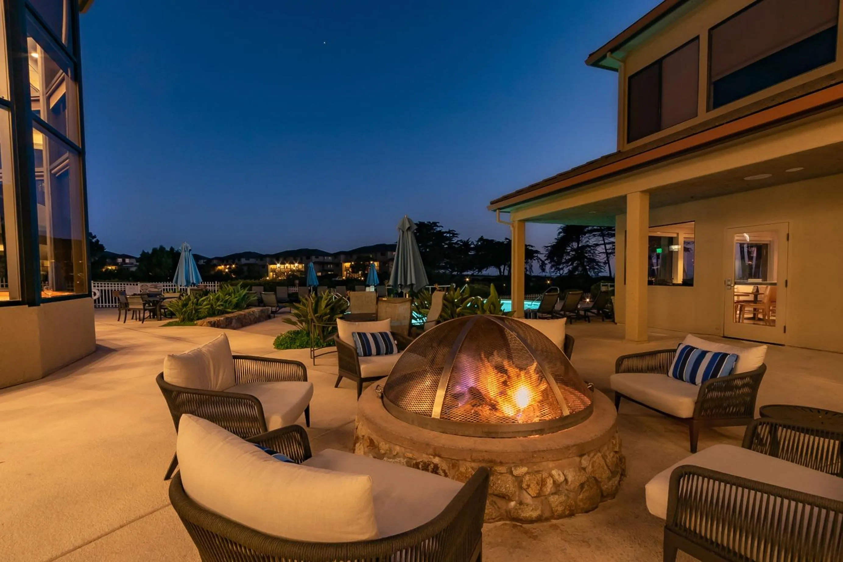 Seating area in Seascape Beach Resort