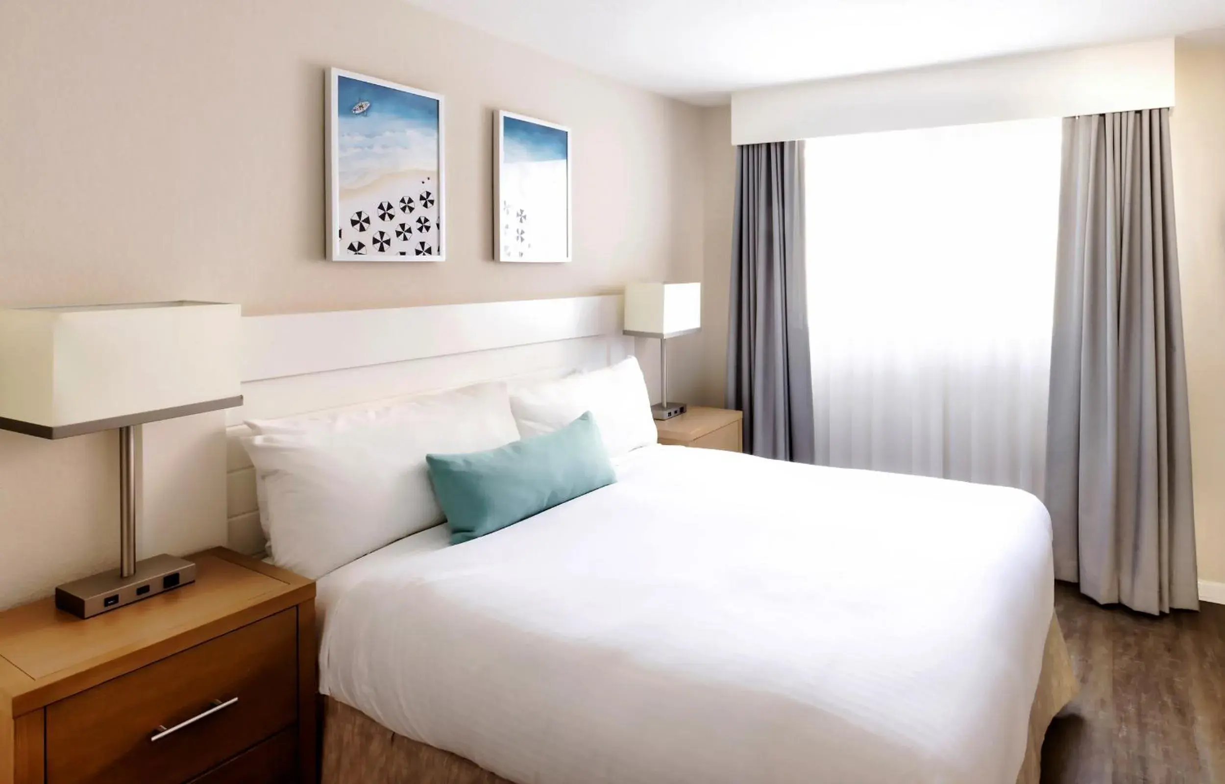 Bed in Seascape Beach Resort Bed in Seascape Beach Resort