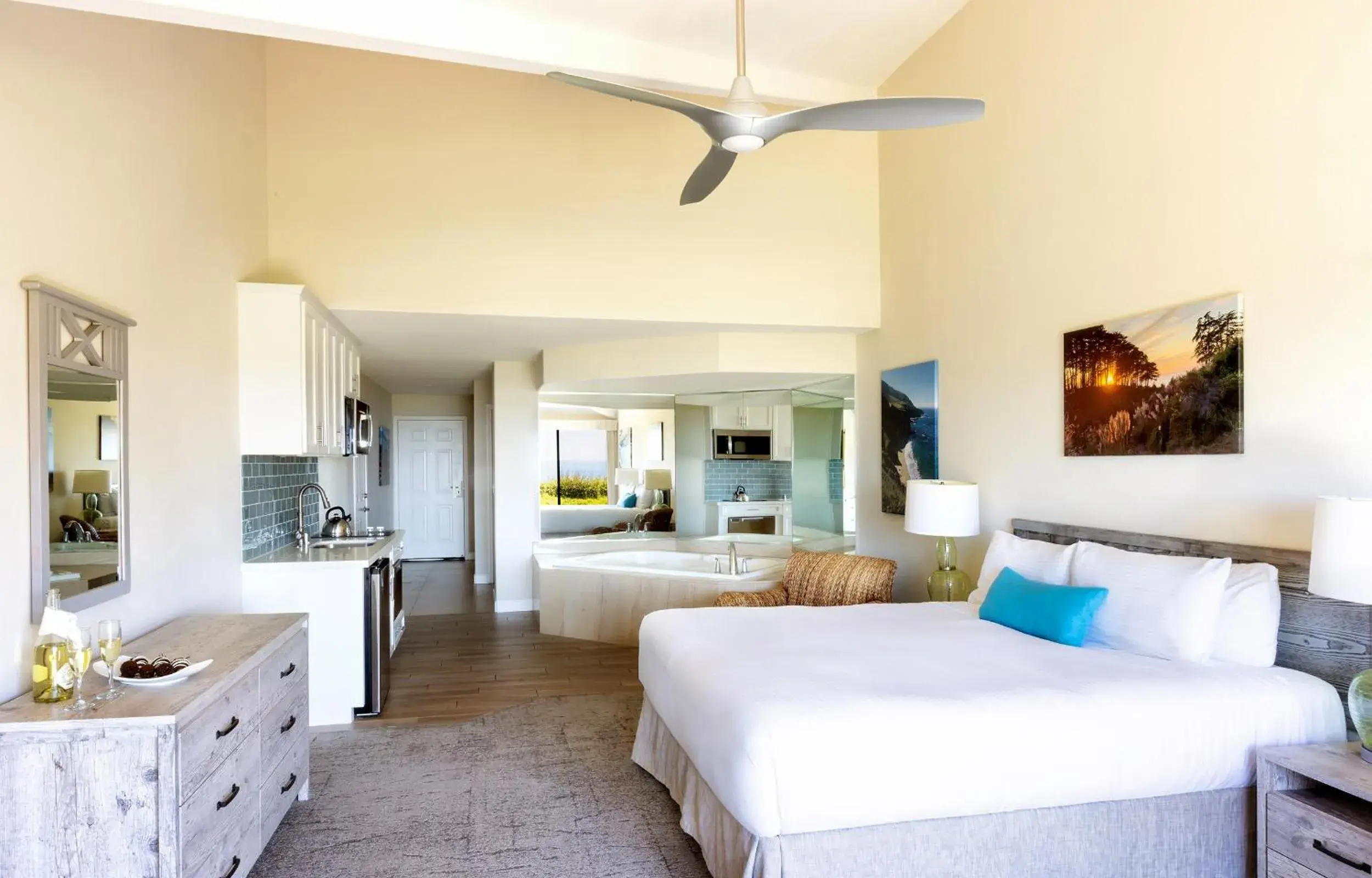 Bed in Seascape Beach Resort Bed in Seascape Beach Resort