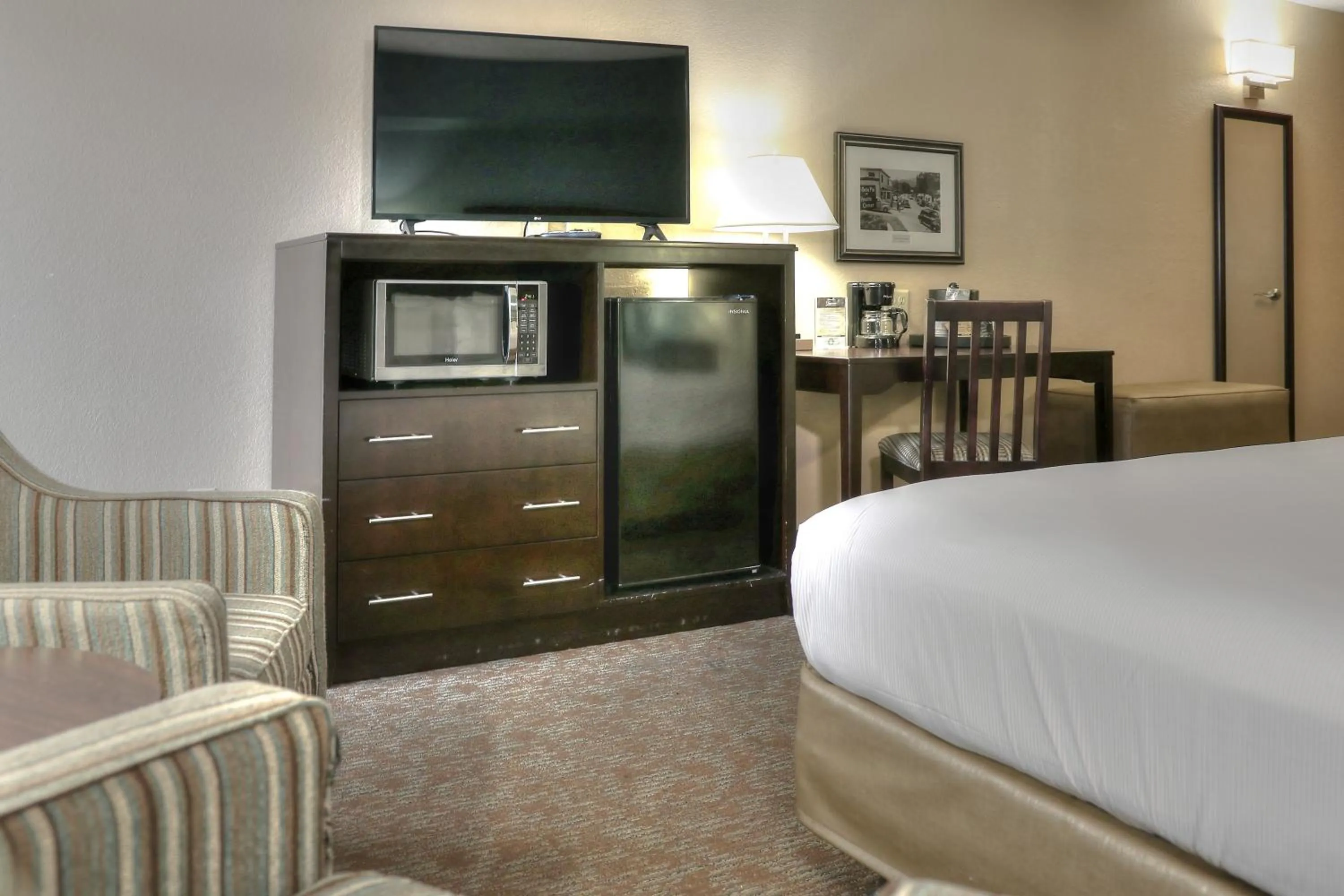 Bed in Greystone Lodge on the River