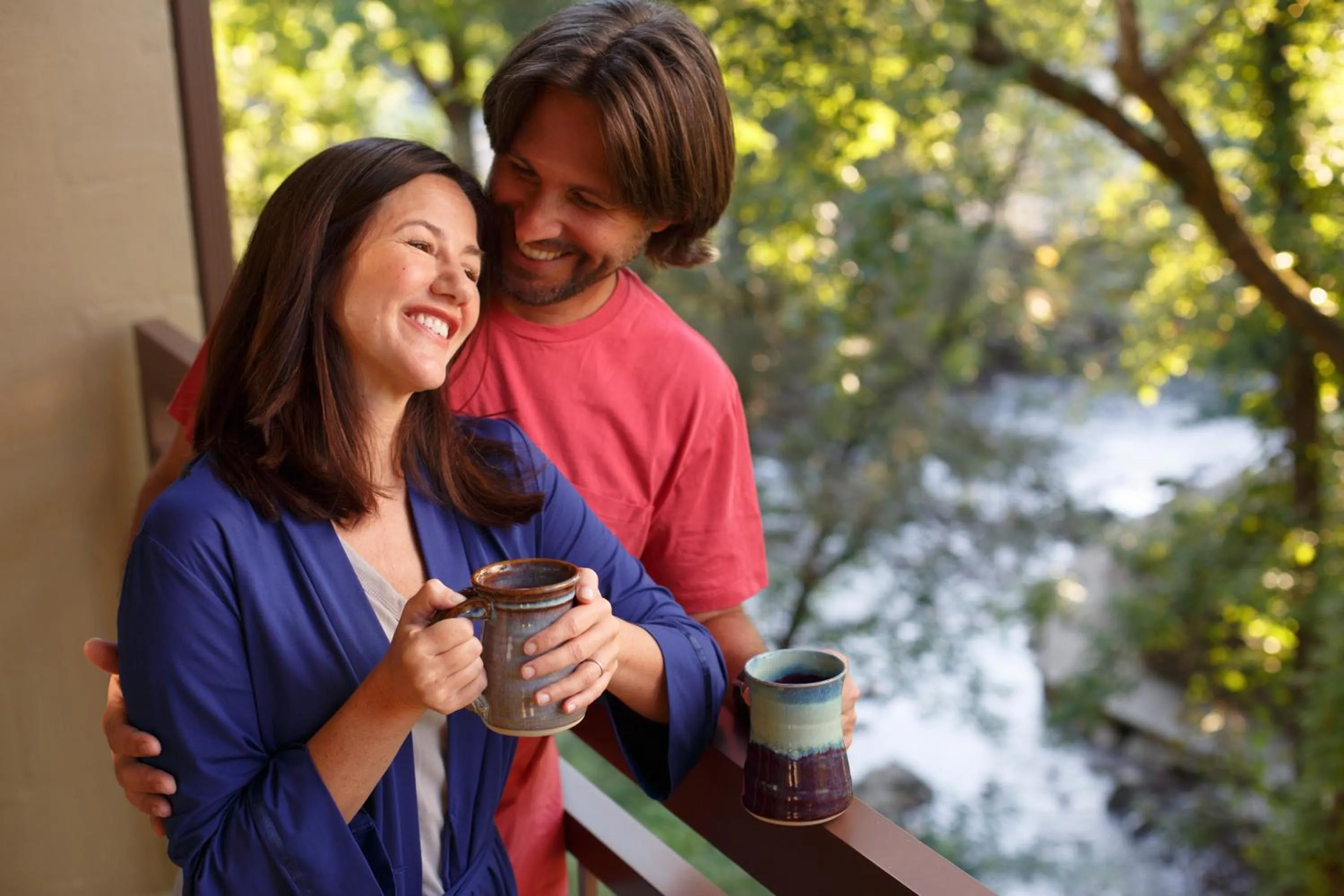 Natural landscape in Greystone Lodge on the River