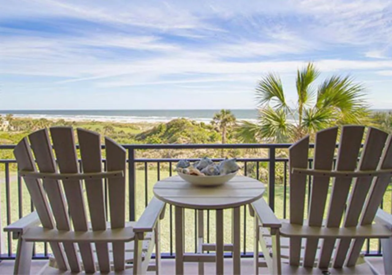 Balcony/Terrace in Villas Of Amelia Island