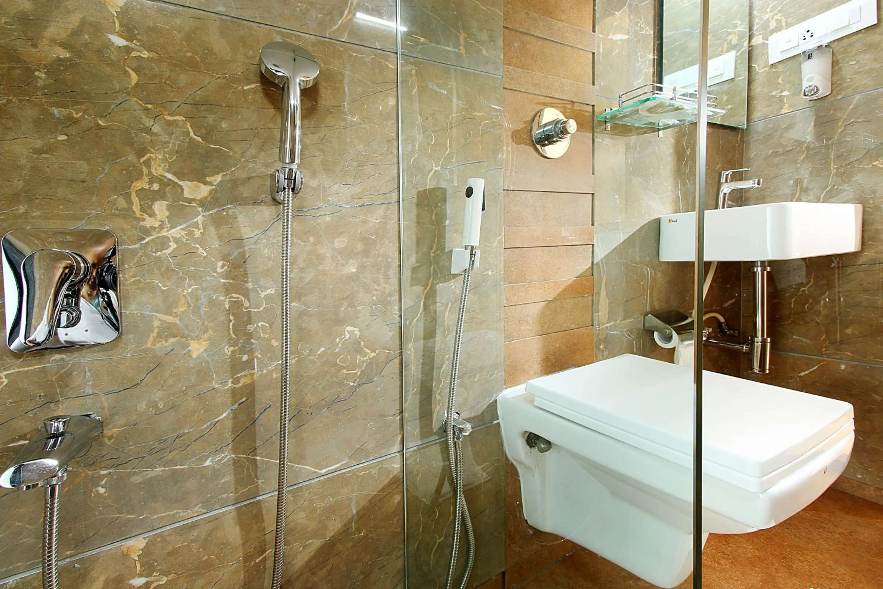 Bathroom in Mumbai House Luxury Apartments, Santacruz East