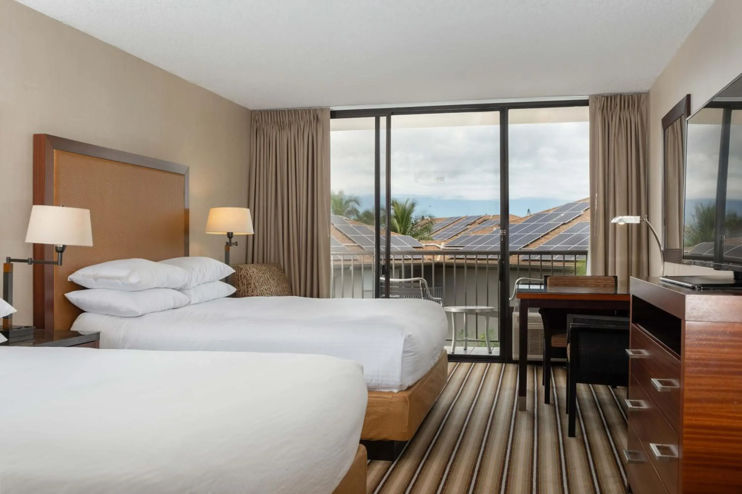 Bedroom, Bed in Maui Coast Hotel Bedroom, Bed in Maui Coast Hotel