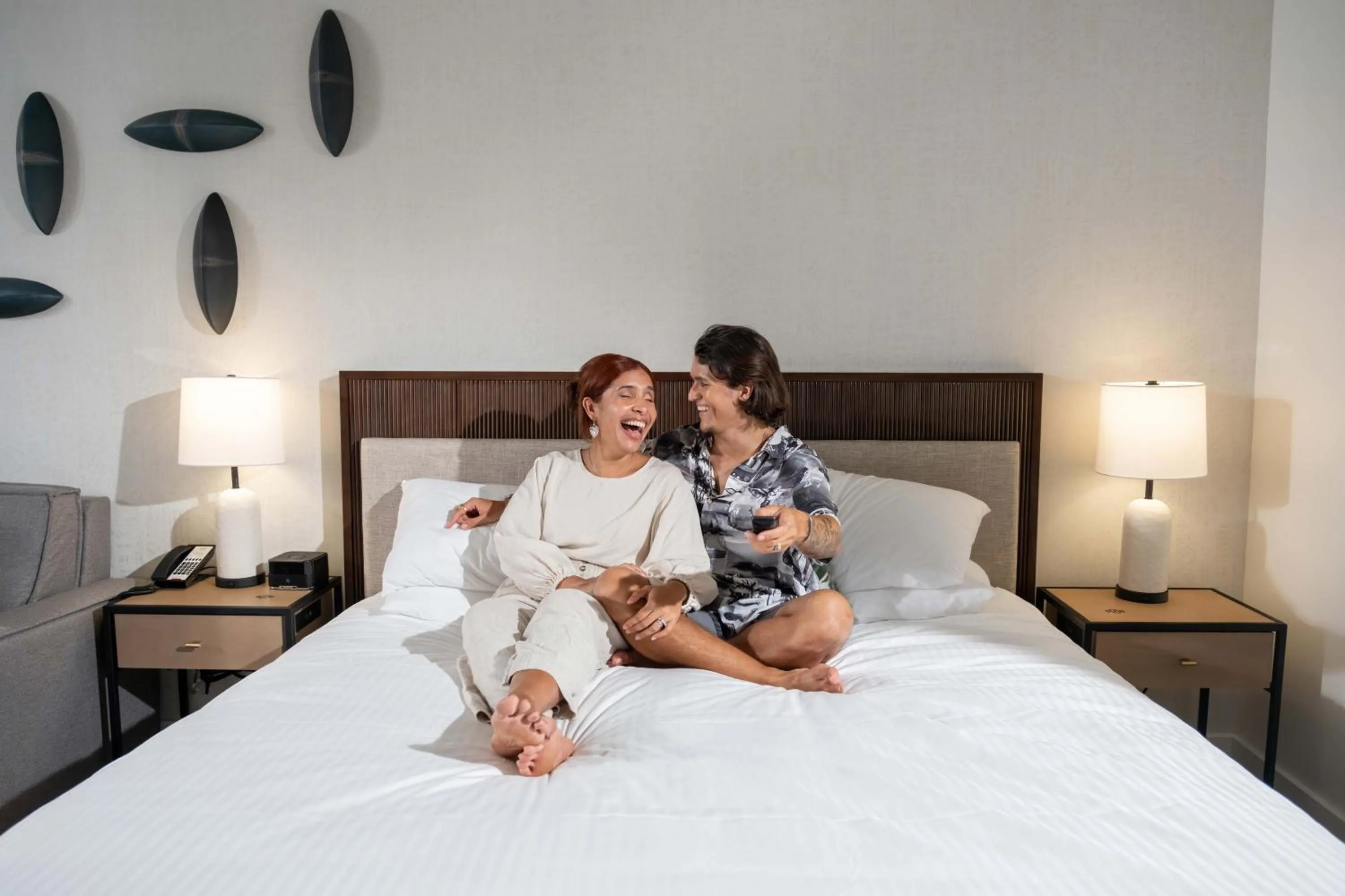 Guests, Bed in Maui Coast Hotel