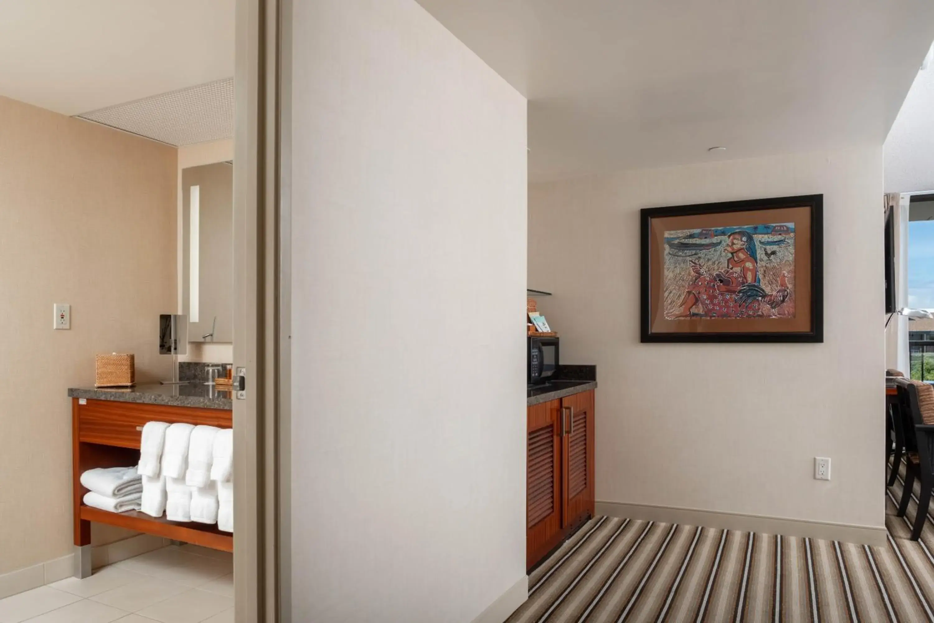 Bathroom in Maui Coast Hotel Bathroom in Maui Coast Hotel