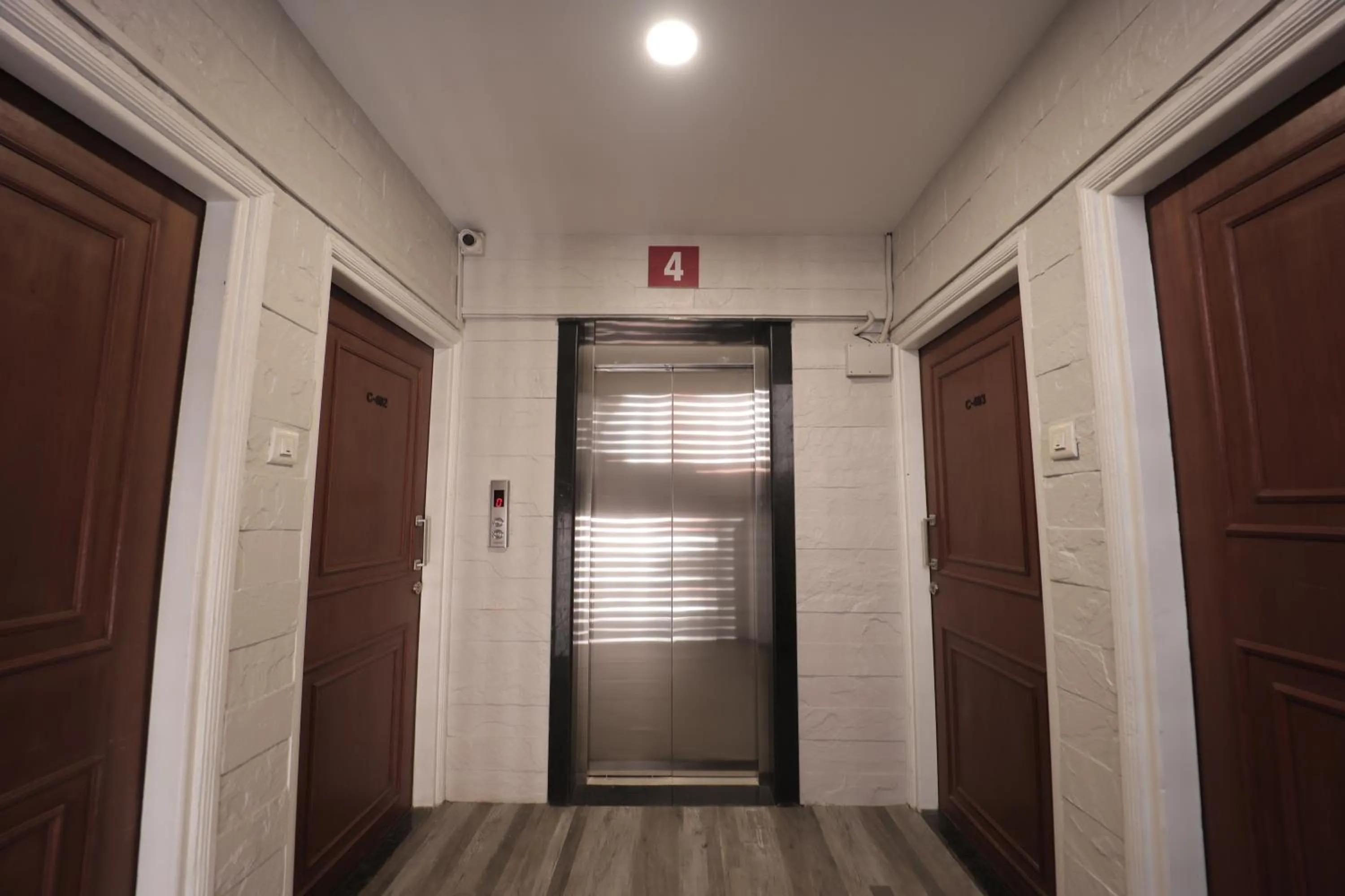 elevator in The Byke Studio Pure Veg Apartment, Thane