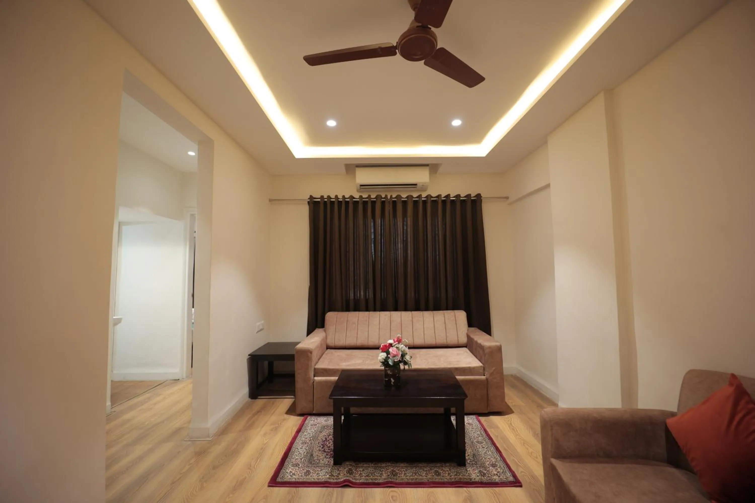Seating area in The Byke Studio Pure Veg Apartment, Thane