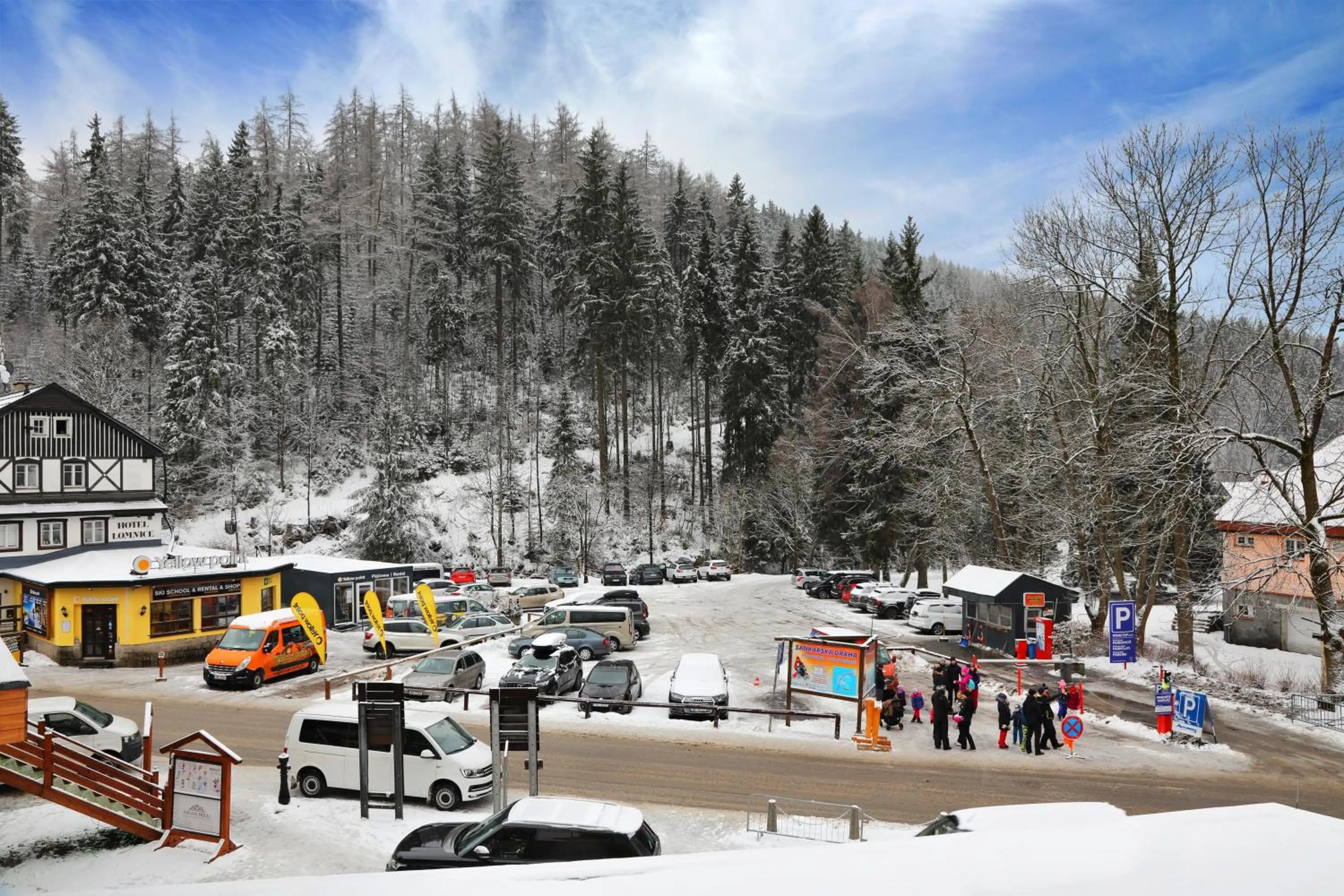 Winter in Hotel Central 1920