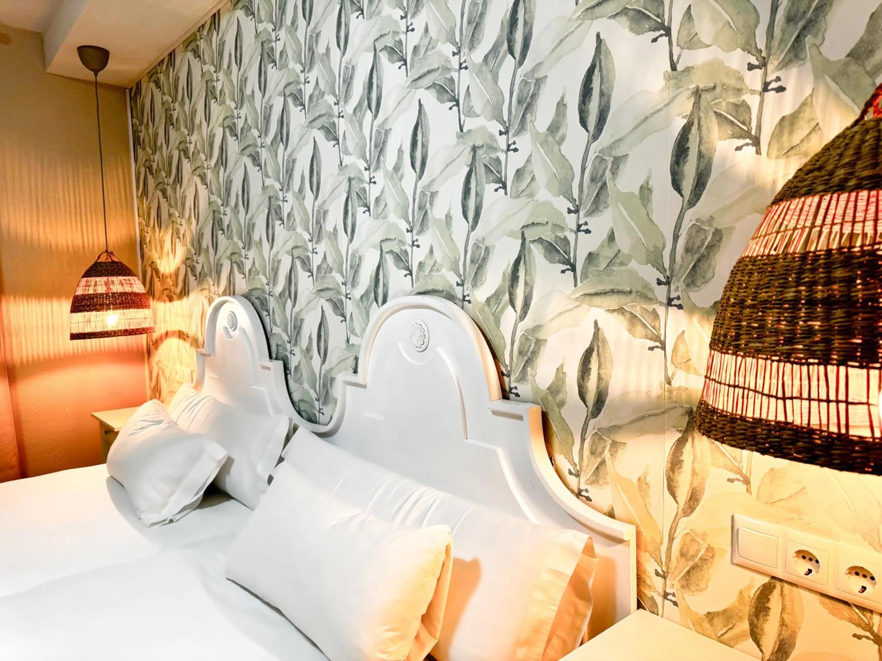 Bed in Hotel Plaza Mayor