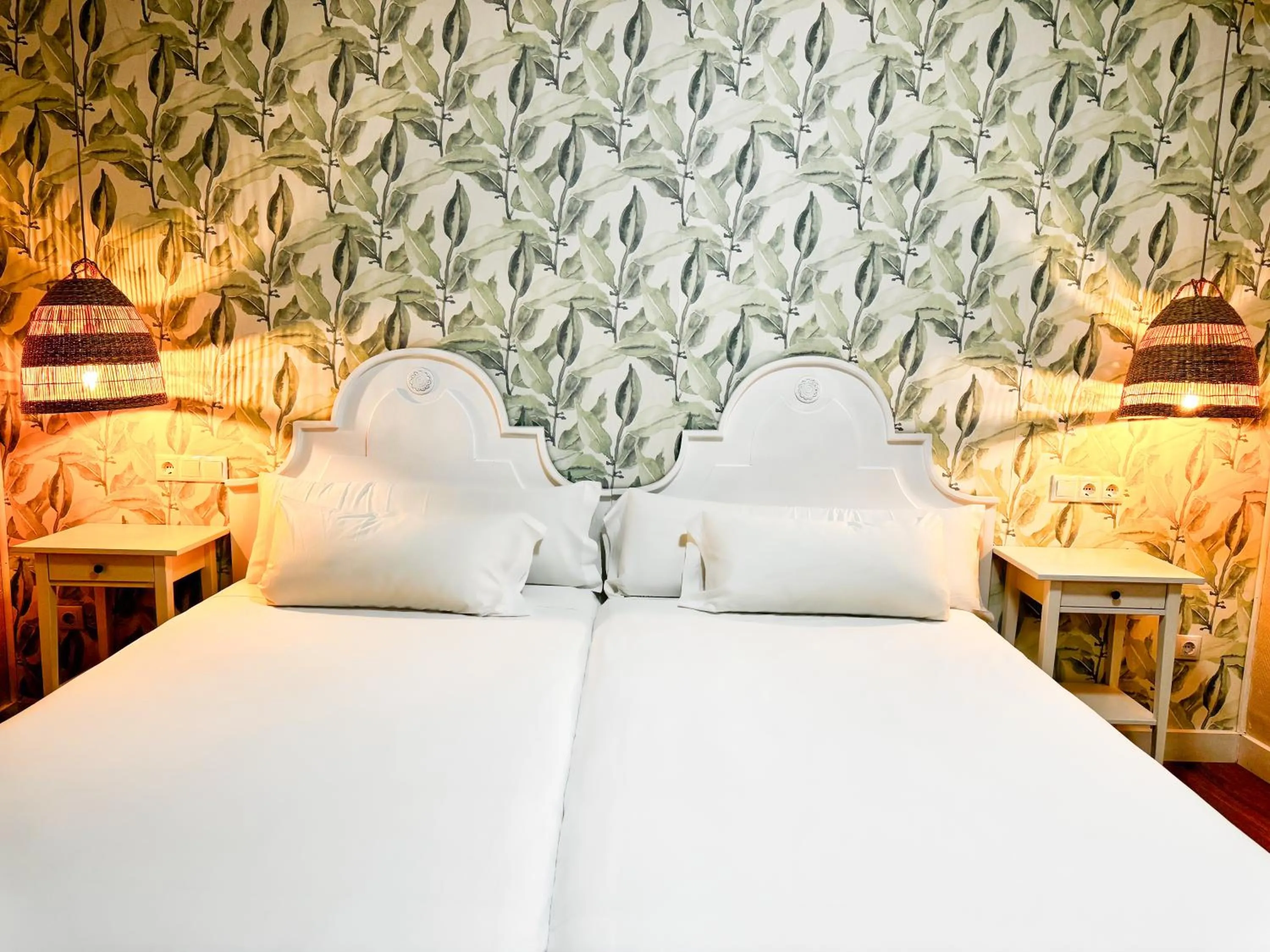 Bed in Hotel Plaza Mayor