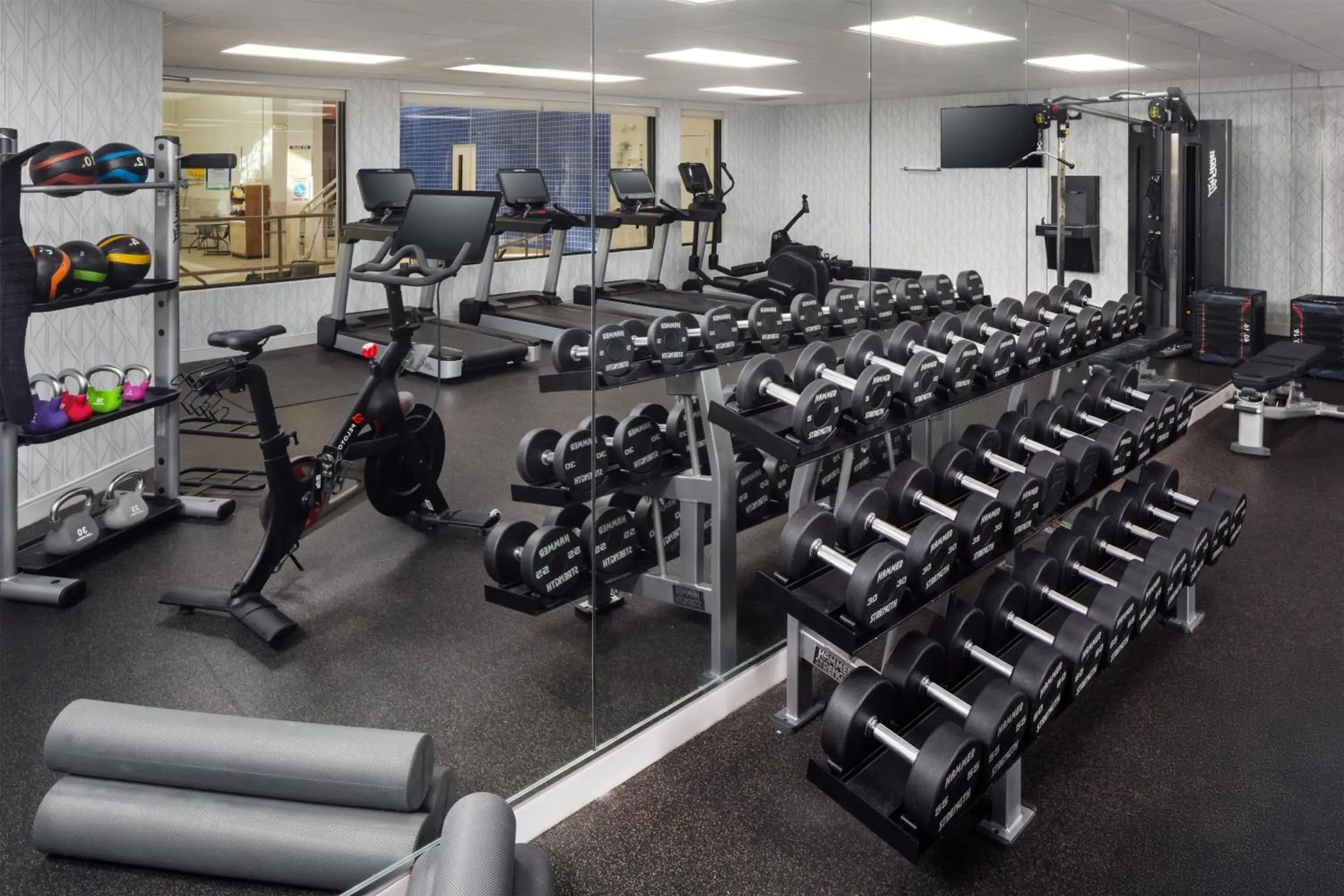 Fitness centre/facilities in DoubleTree by Hilton Boston-Andover Fitness centre/facilities in DoubleTree by Hilton Boston-Andover