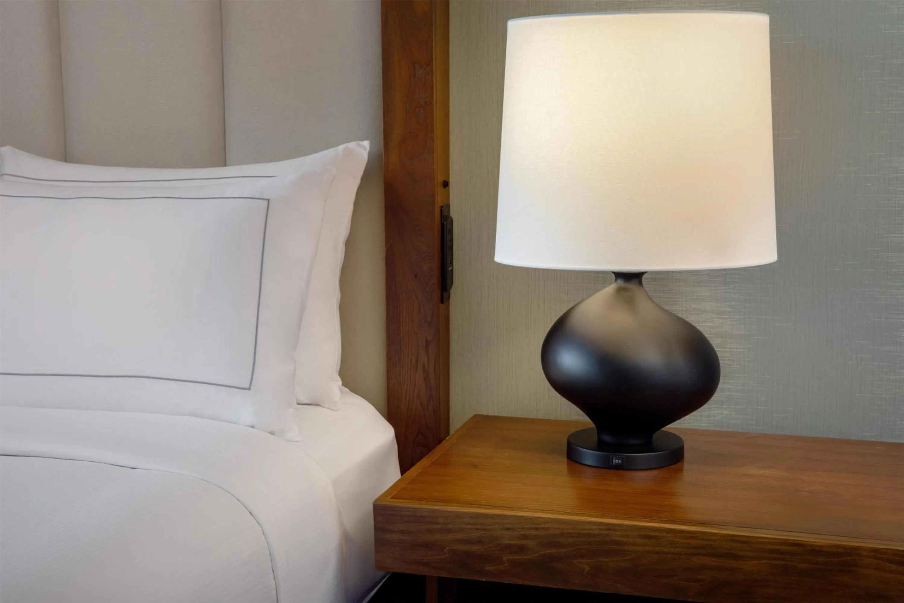 Bed in DoubleTree by Hilton Boston-Andover