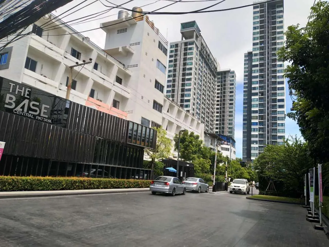 Property building in The Base Central Pattaya Thai