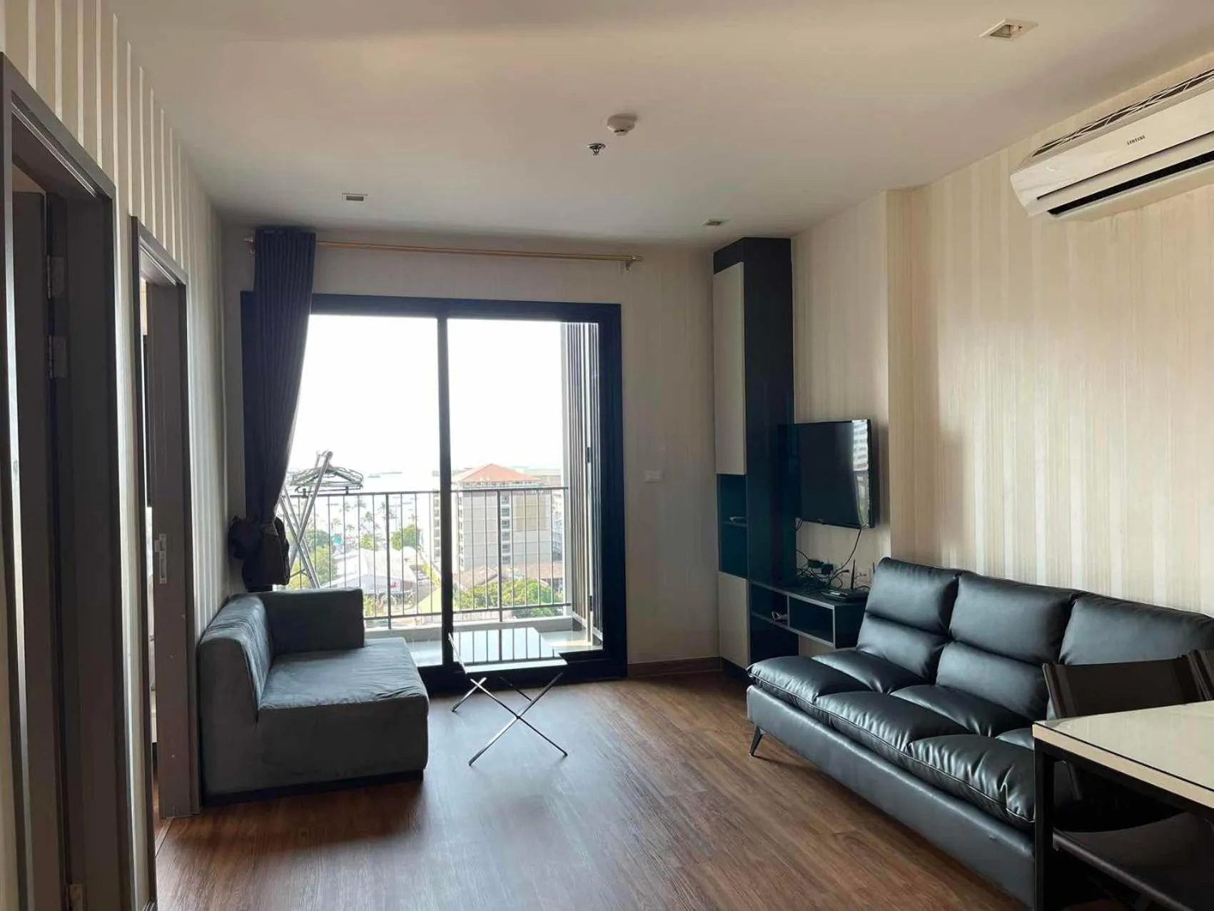 Living room in The Base Central Pattaya Thai