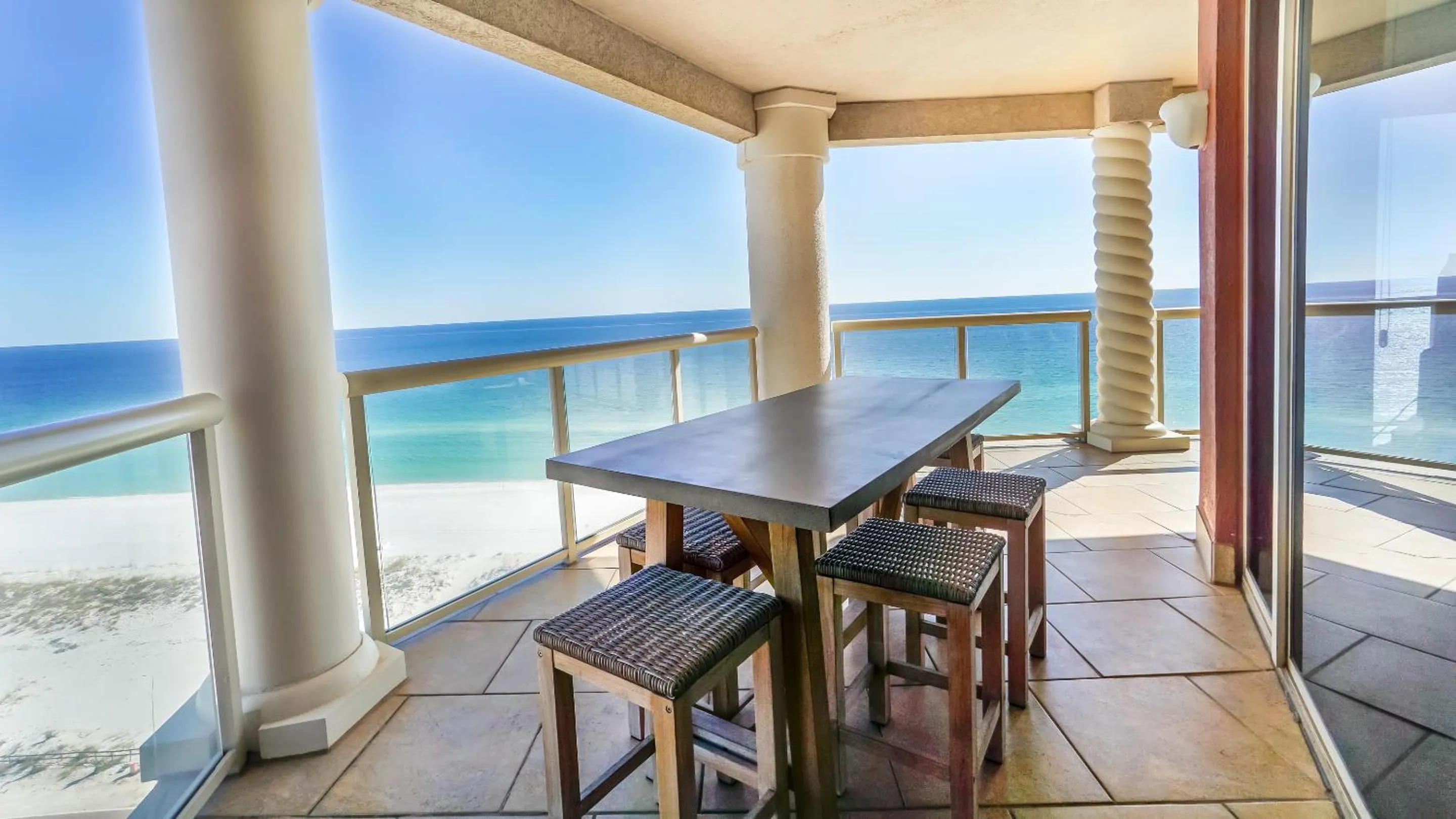 Patio in Portofino Island Resort