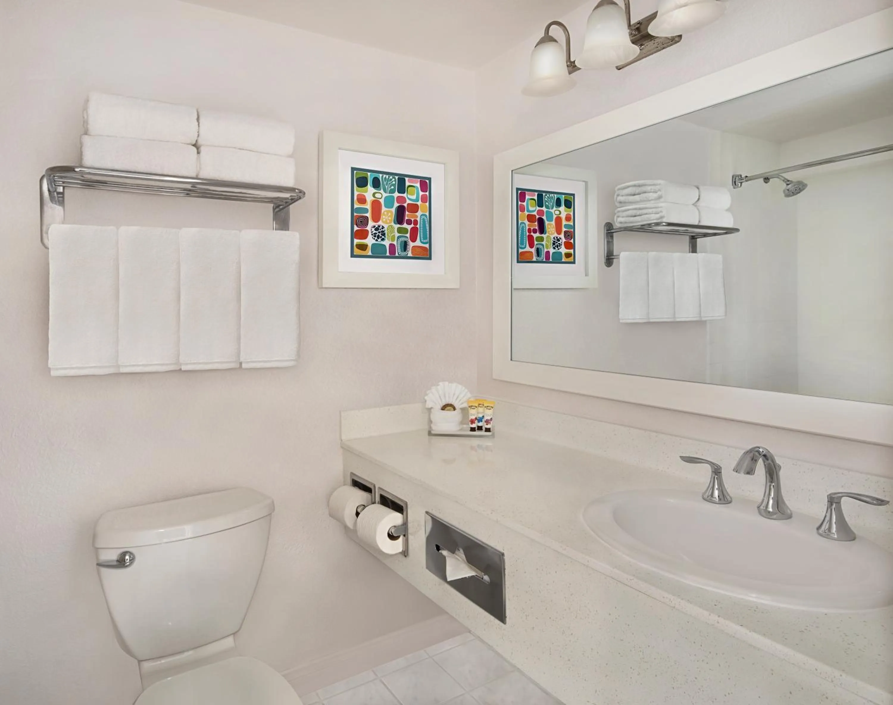 Bathroom in Anaheim Hotel