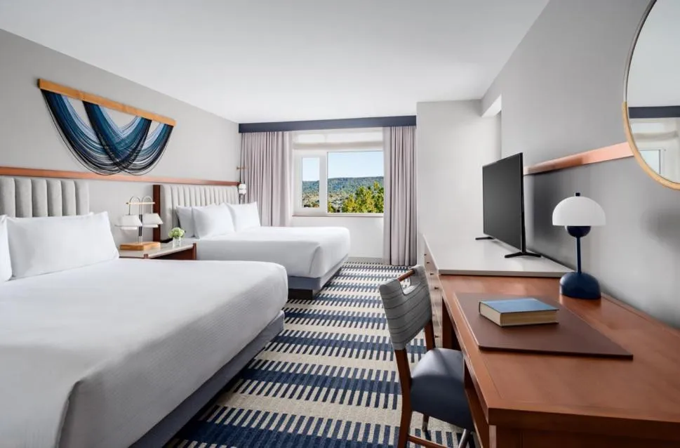 Bed in The Penn Stater Hotel and Conference Center