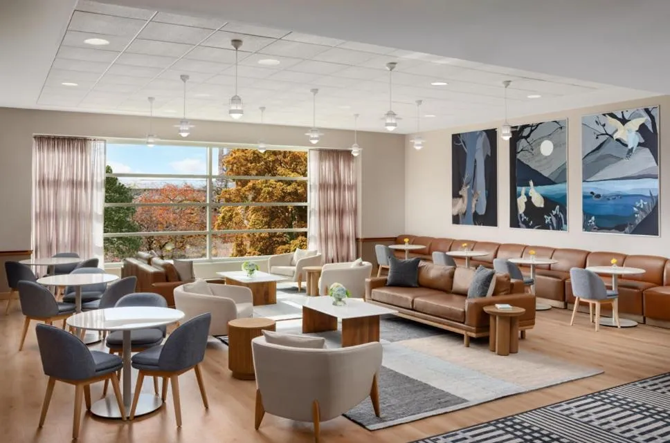 Seating area in The Penn Stater Hotel and Conference Center