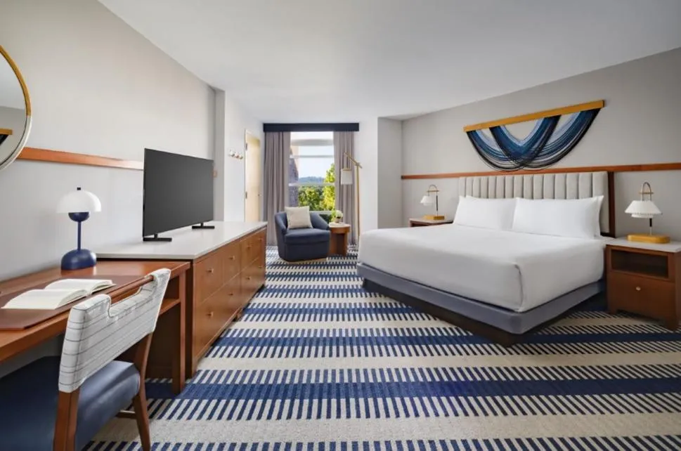 Bed in The Penn Stater Hotel and Conference Center