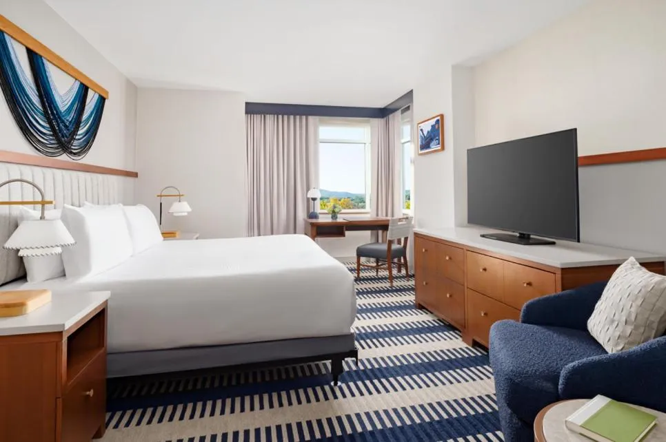 Bed in The Penn Stater Hotel and Conference Center