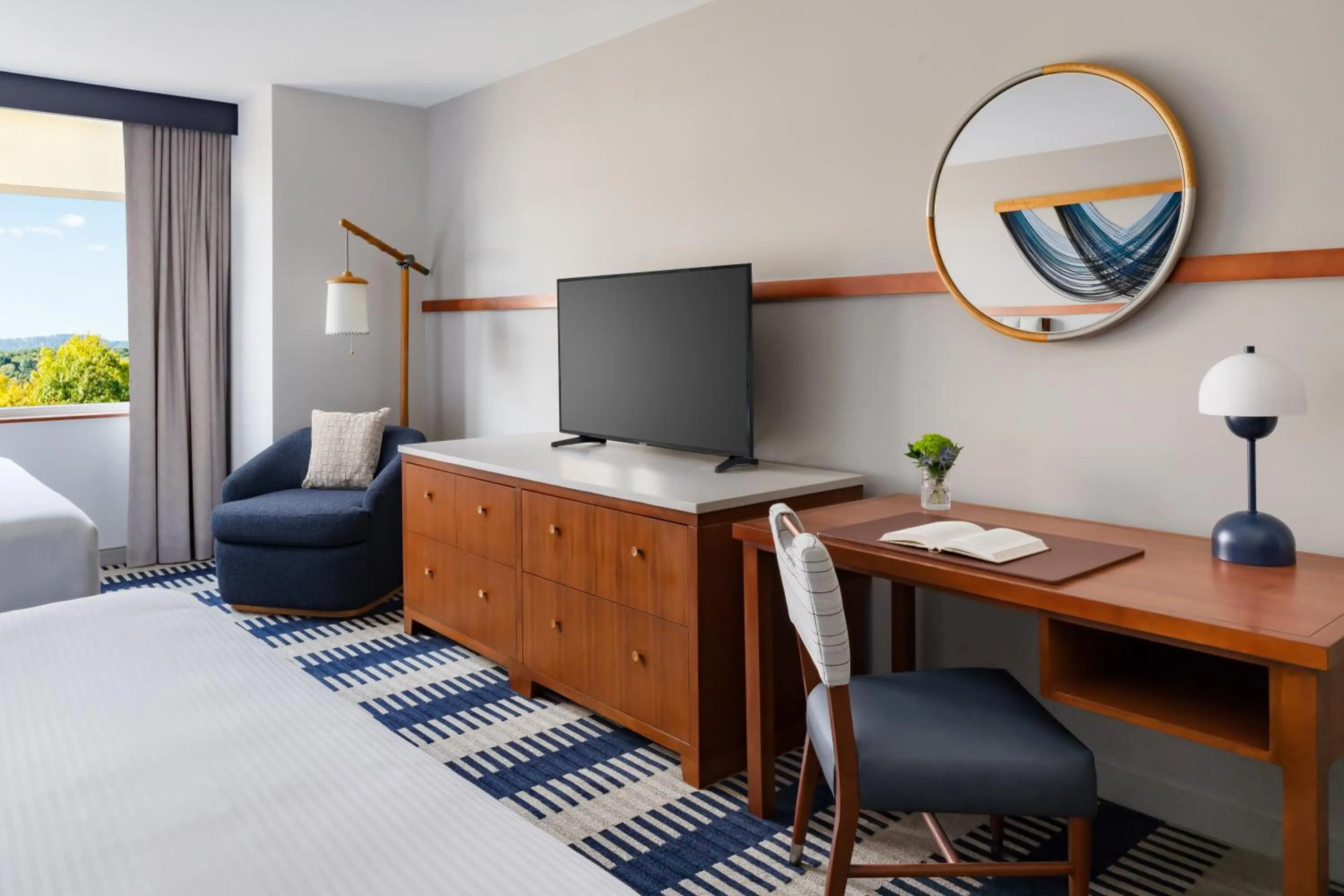 Bed in The Penn Stater Hotel and Conference Center