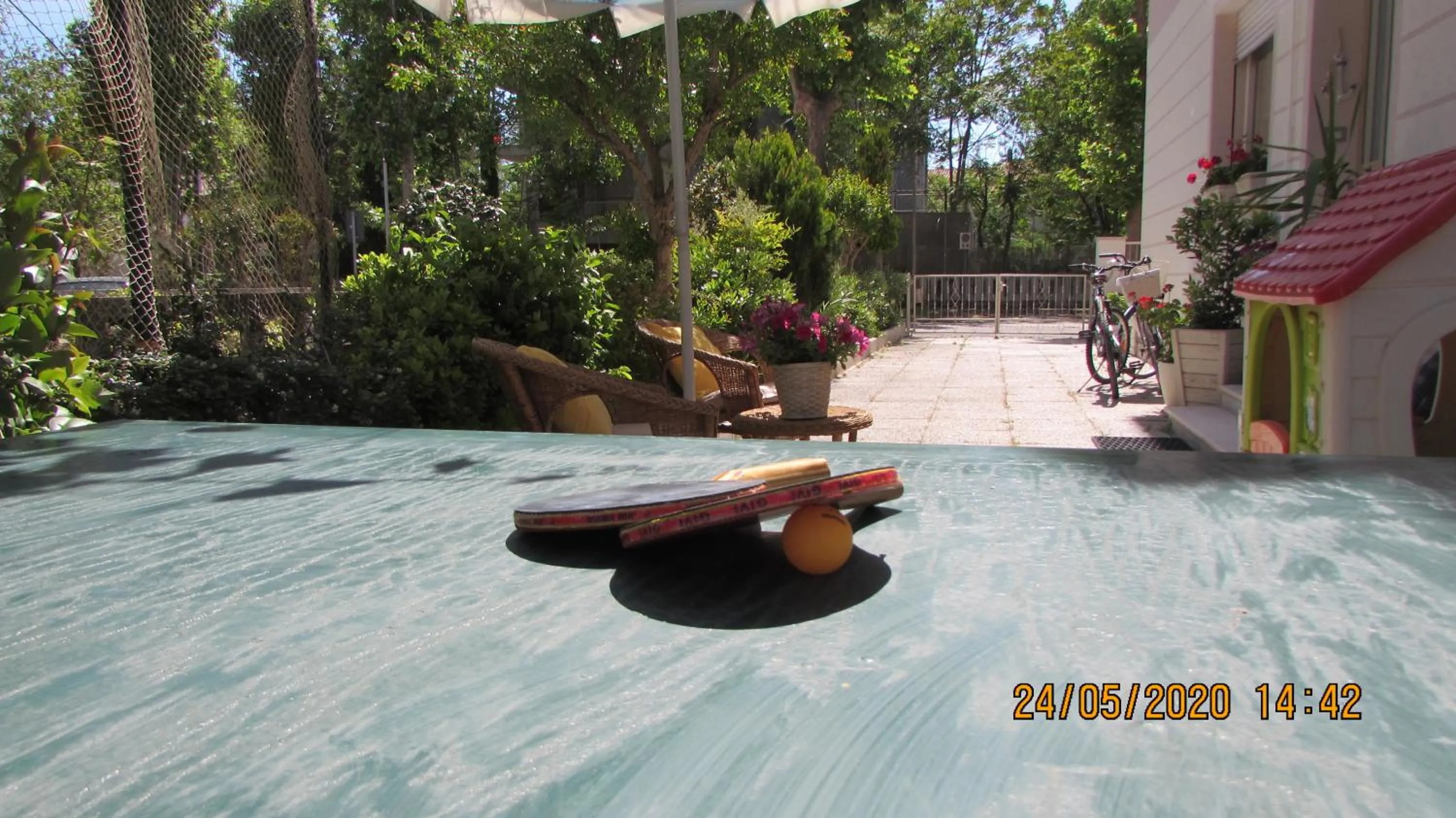 Garden in B&b villa lambusta