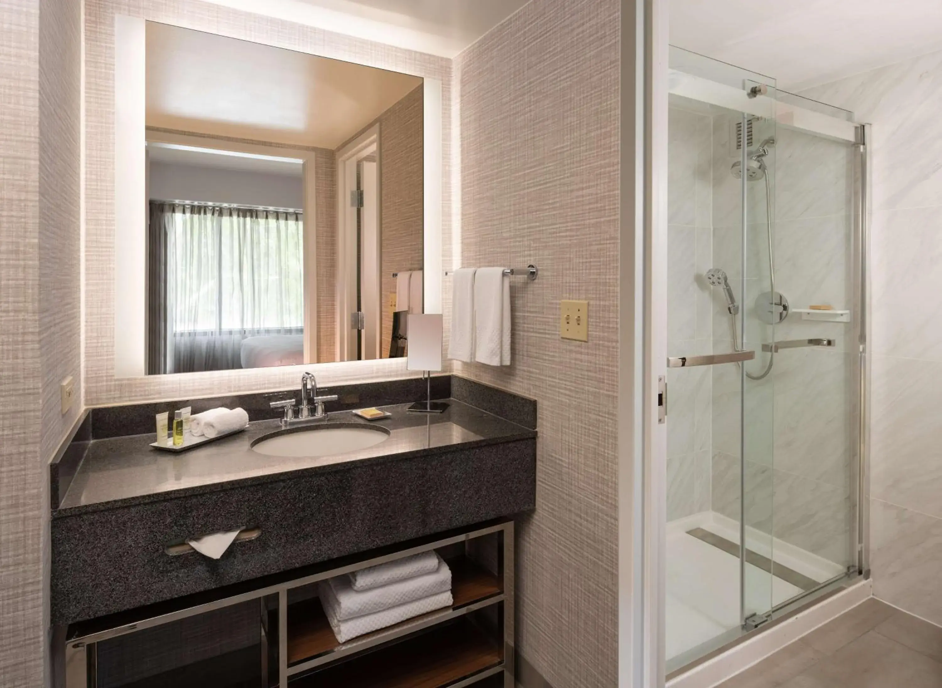 Bathroom in Hilton Fairfax, Va Bathroom in Hilton Fairfax, Va