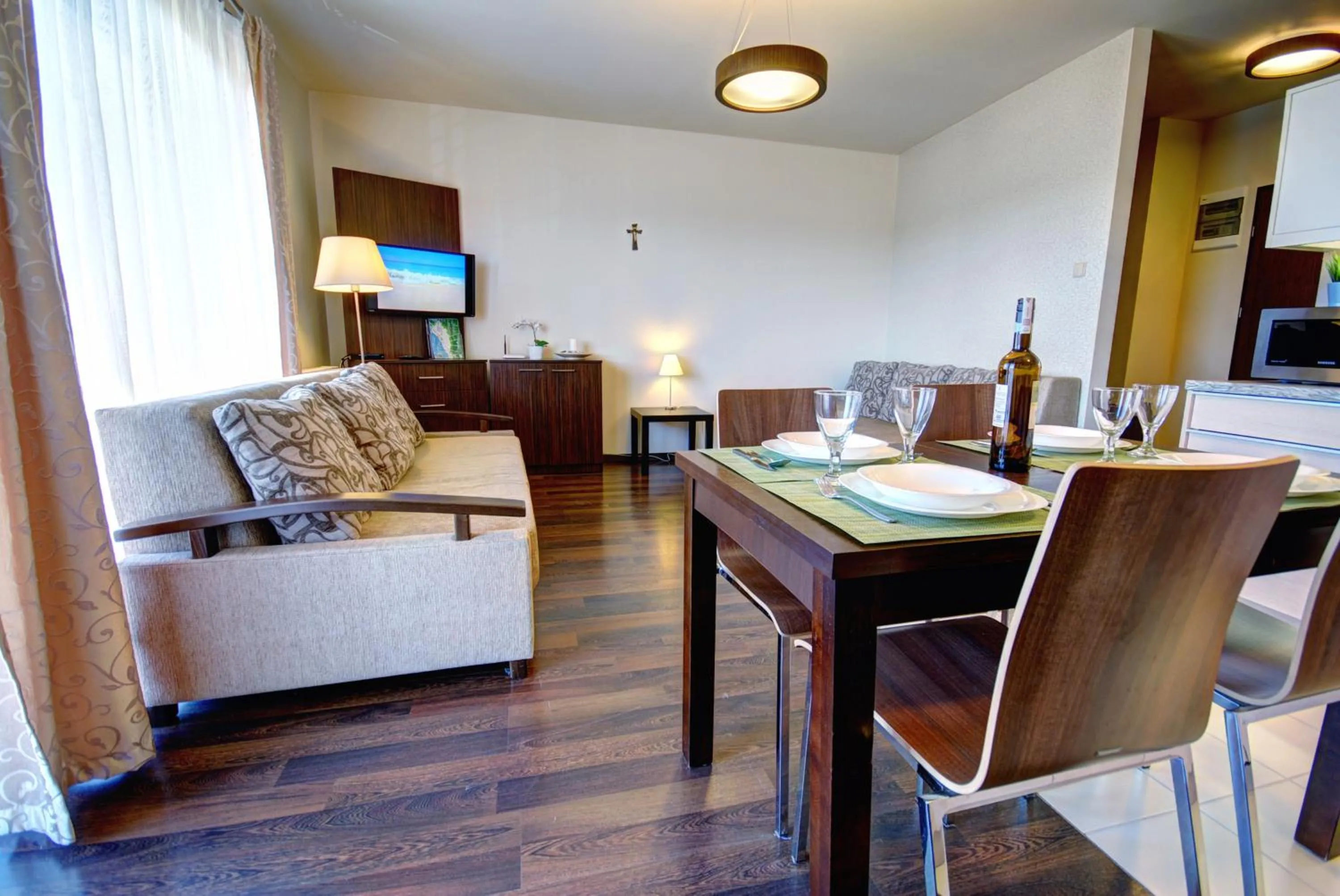 Seating area in HelApart - Foka