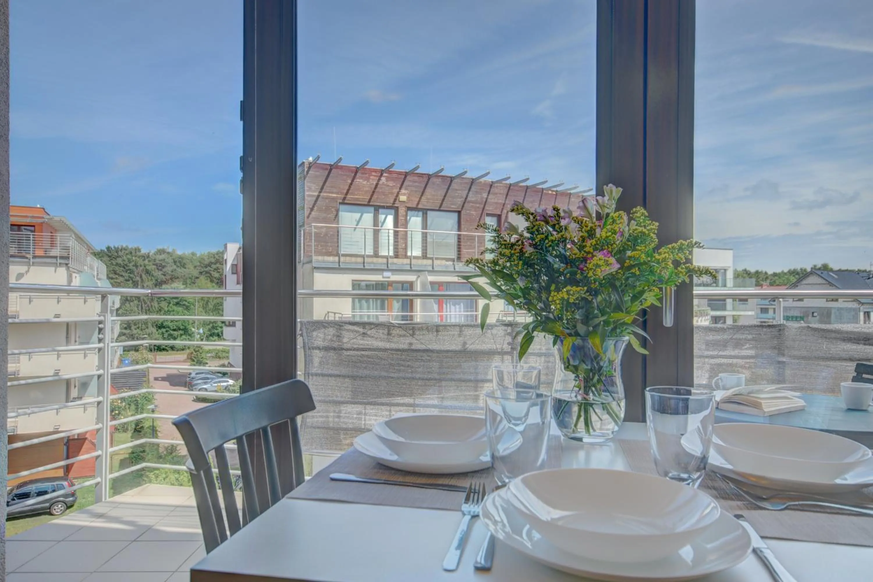 Balcony/Terrace in HelApart - Foka