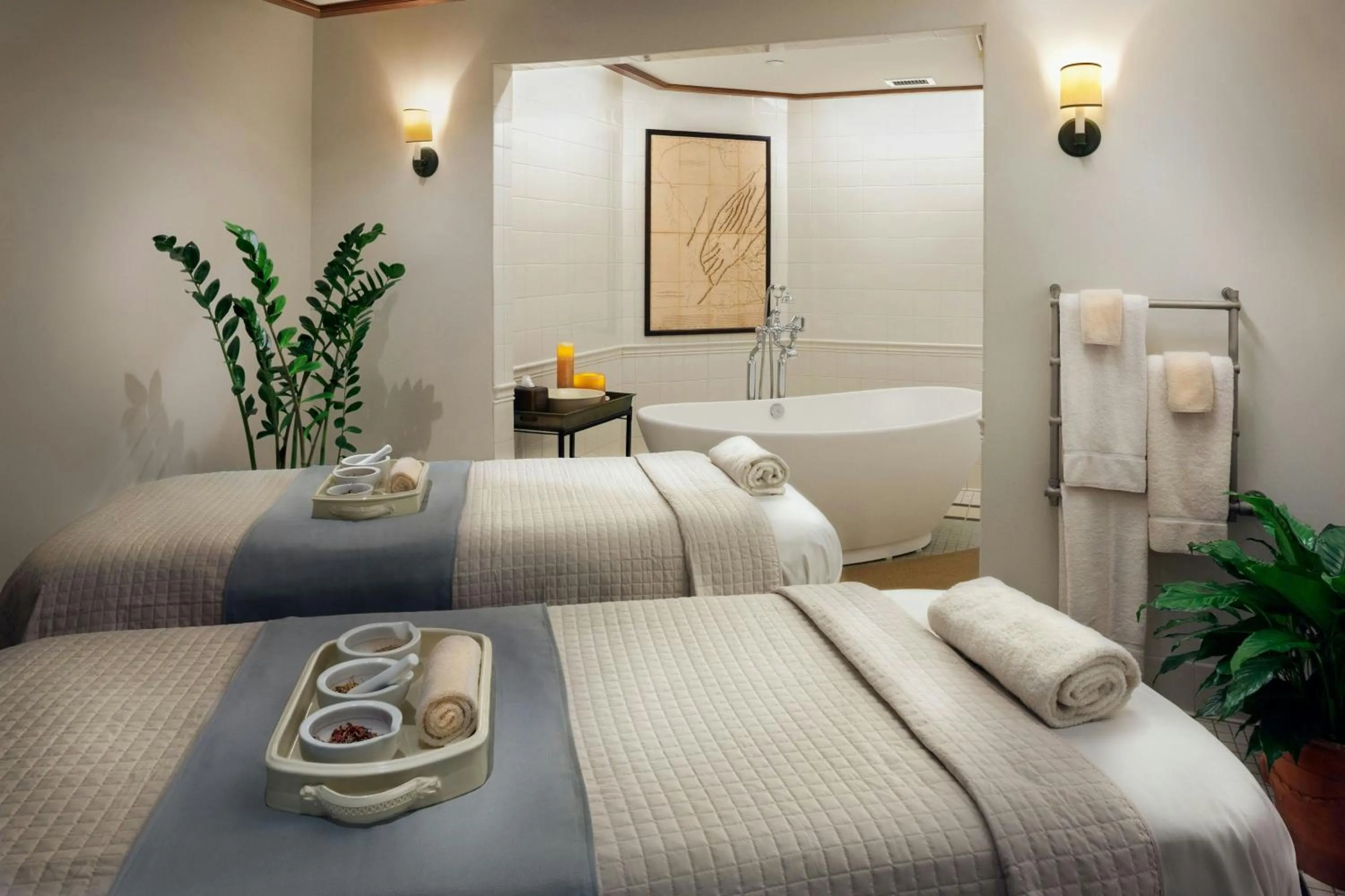 Spa and wellness centre/facilities, Bed in Williamsburg Lodge, Autograph Collection