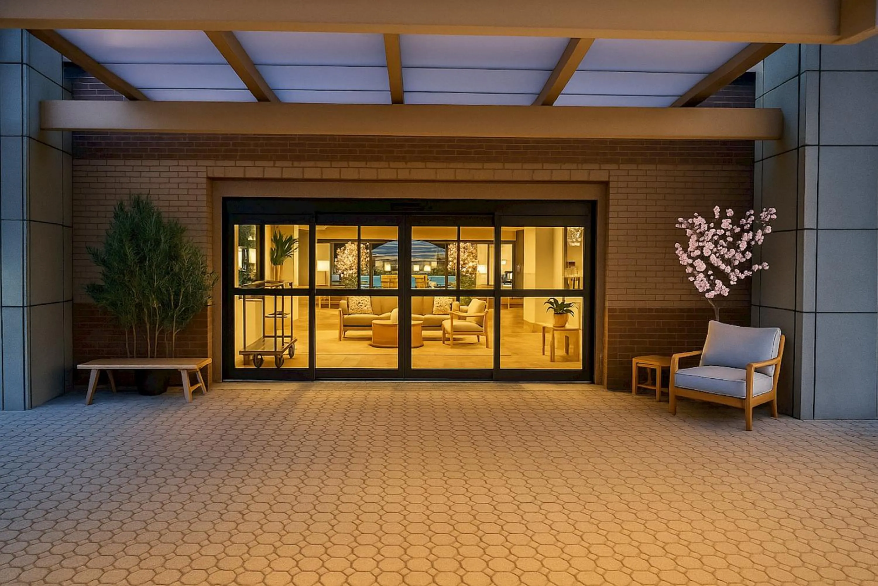 Facade/entrance in Solomons Inn Resort and Marina